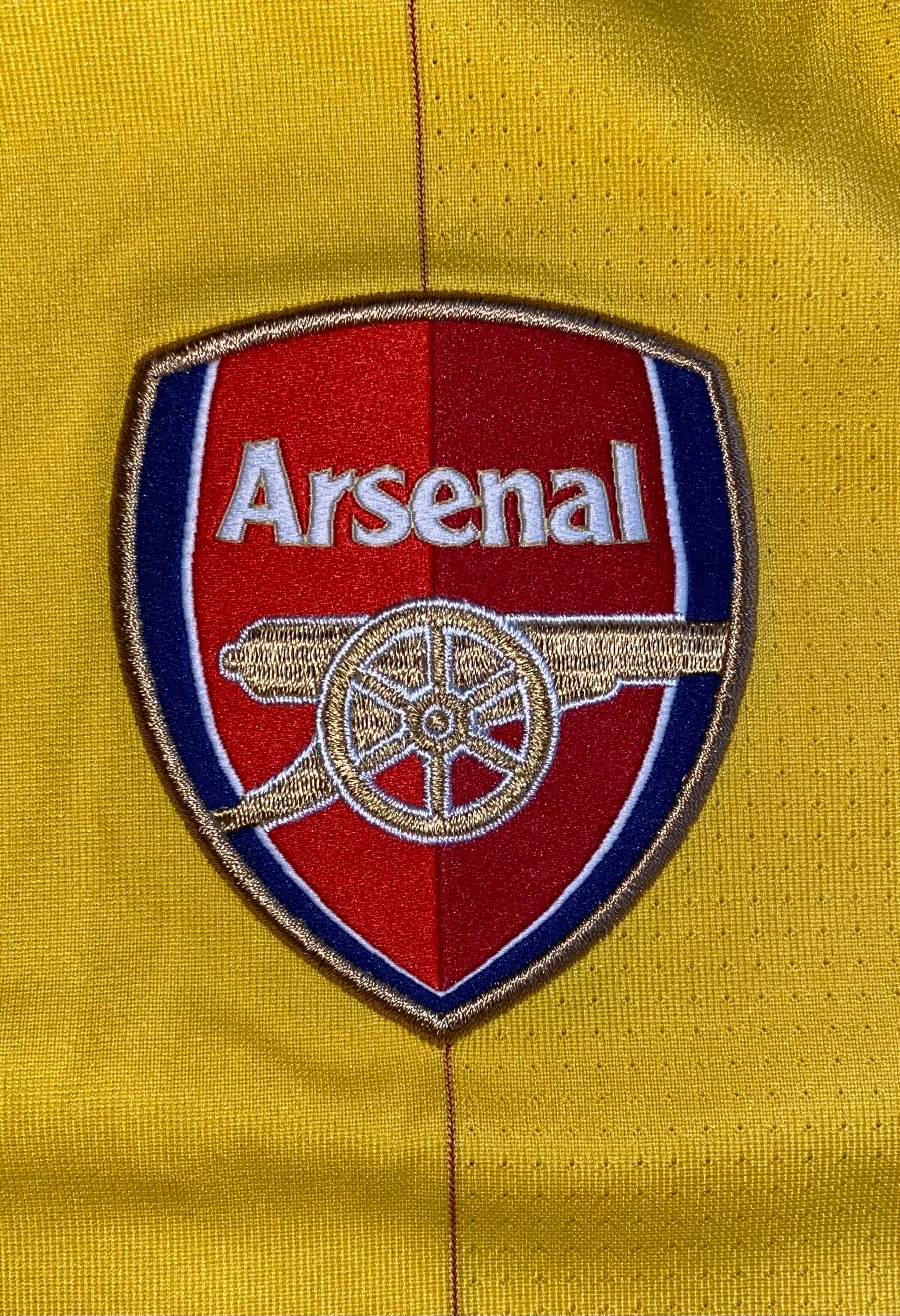 2010/11 ARSENAL MATCH ISSUE AWAY SHIRT (JENKINSON #25)