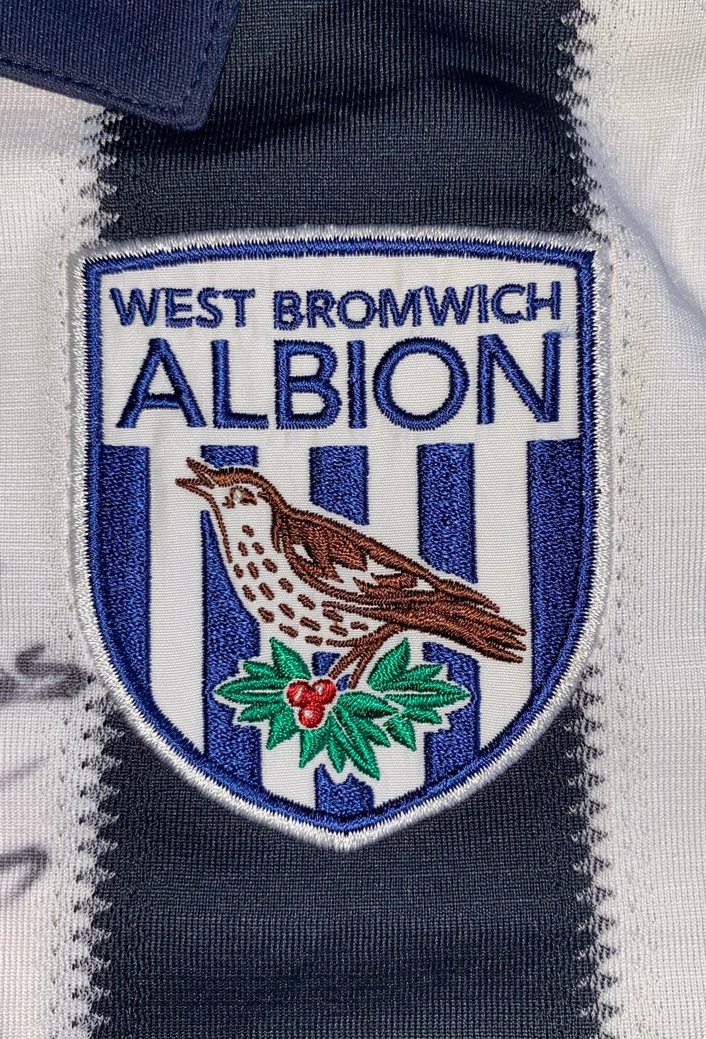2010/11 WEST BROMWICH ALBION MATCH WORN SHIRT (THOMAS #14)
