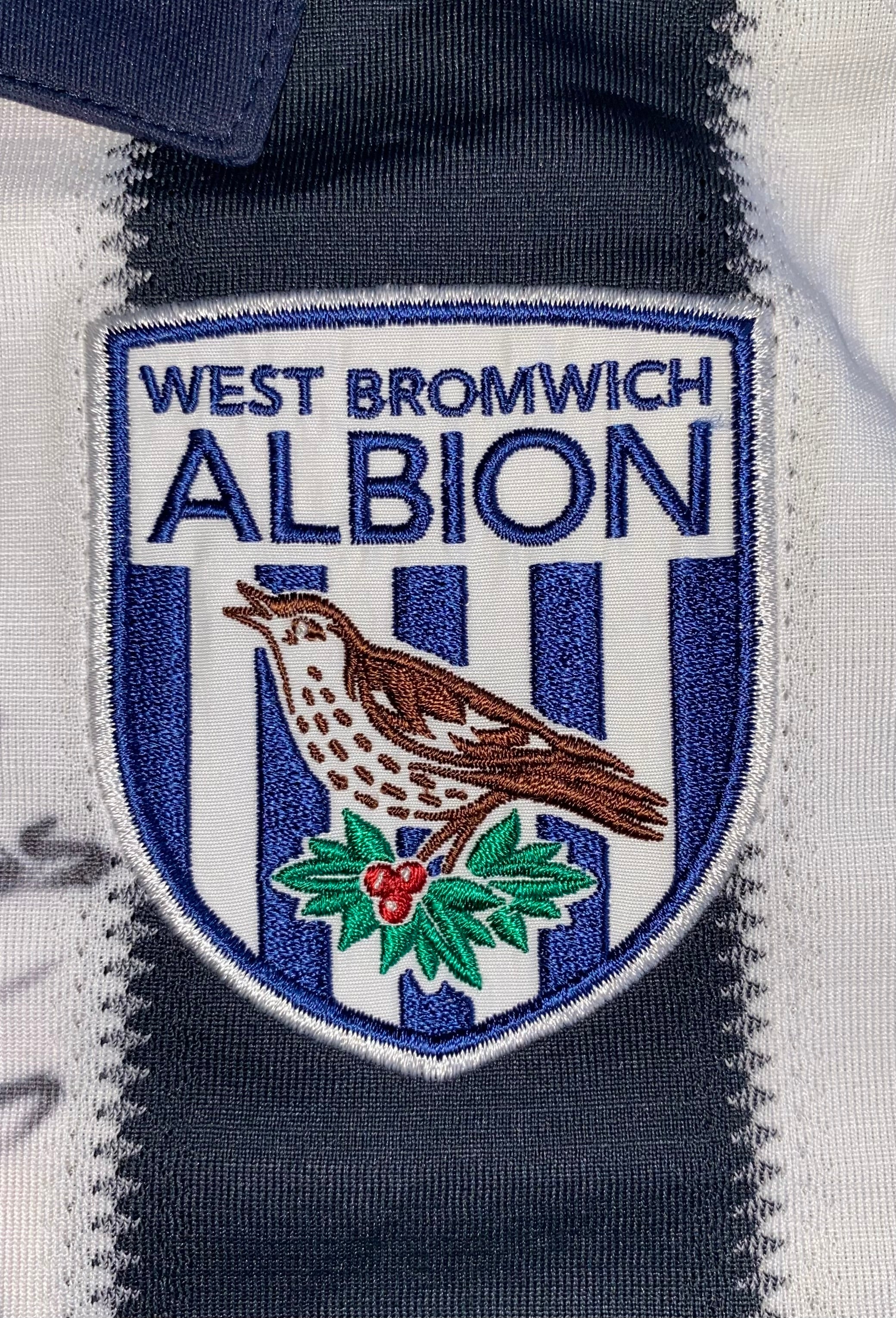 2010/11 WEST BROMWICH ALBION MATCH WORN SHIRT (THOMAS #14)