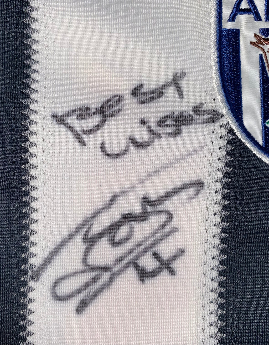 2010/11 WEST BROMWICH ALBION MATCH WORN SHIRT (THOMAS #14)