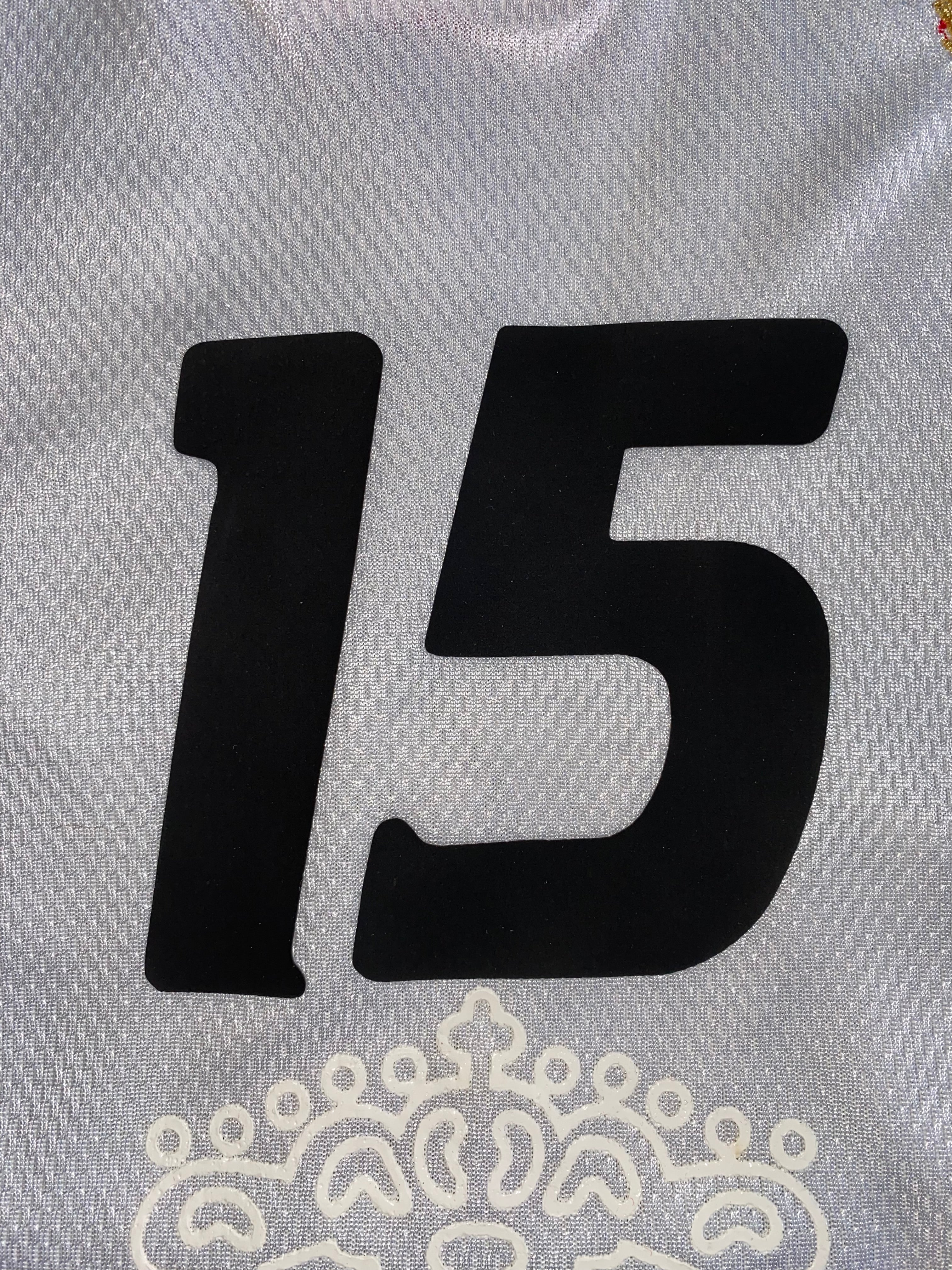 1997 BELGIUM MATCH ISSUE AWAY SHIRT #15
