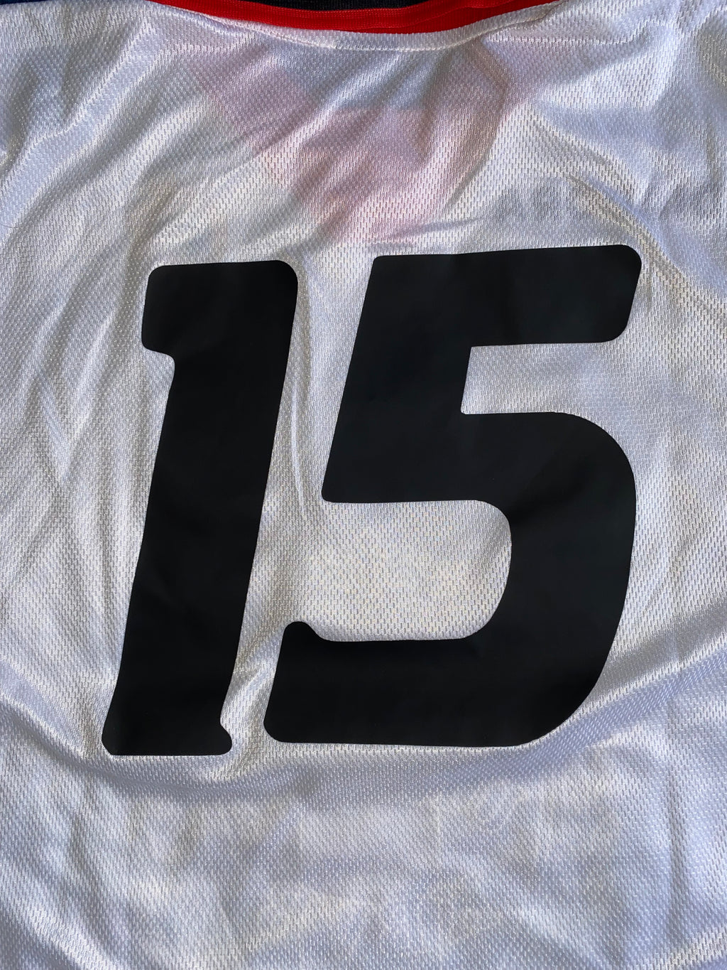 1997 BELGIUM MATCH ISSUE AWAY SHIRT #15