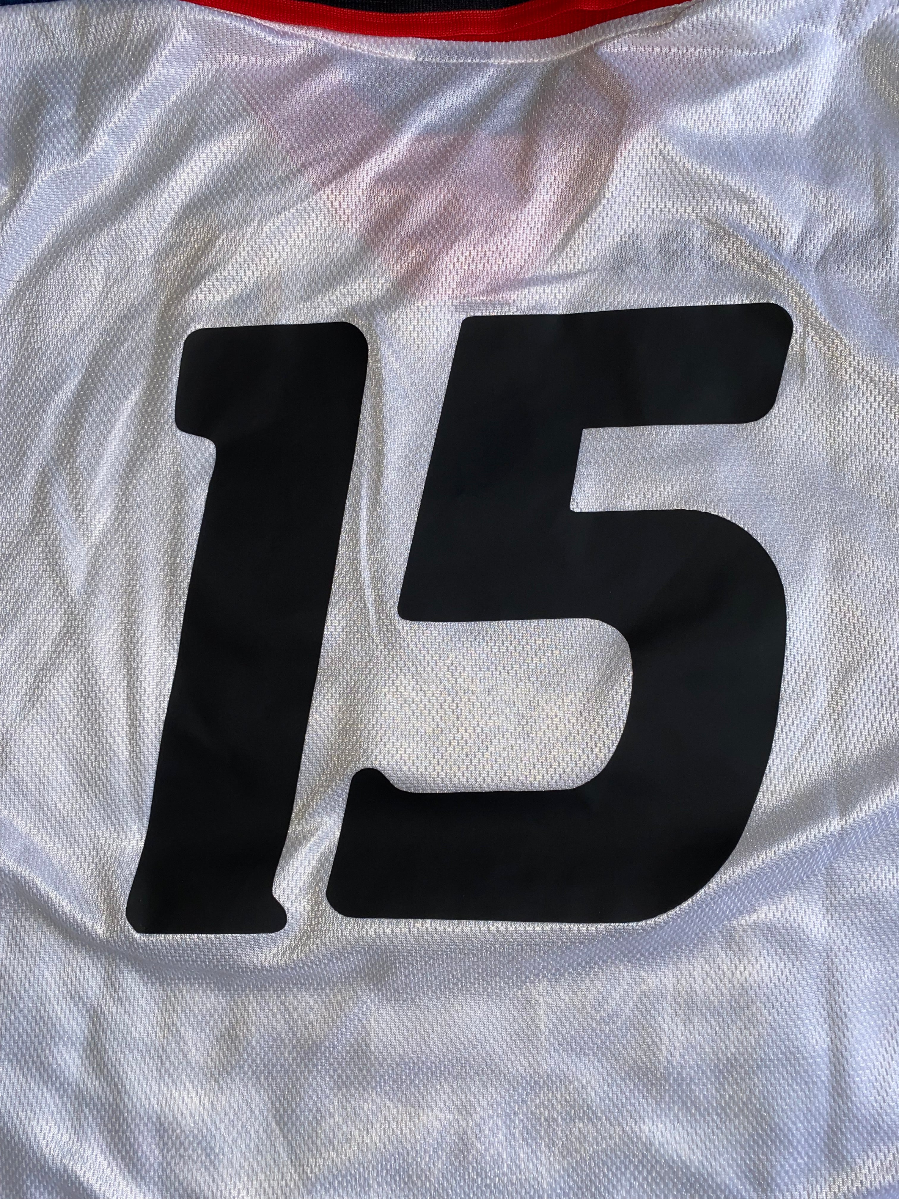 1997 BELGIUM MATCH ISSUE AWAY SHIRT #15