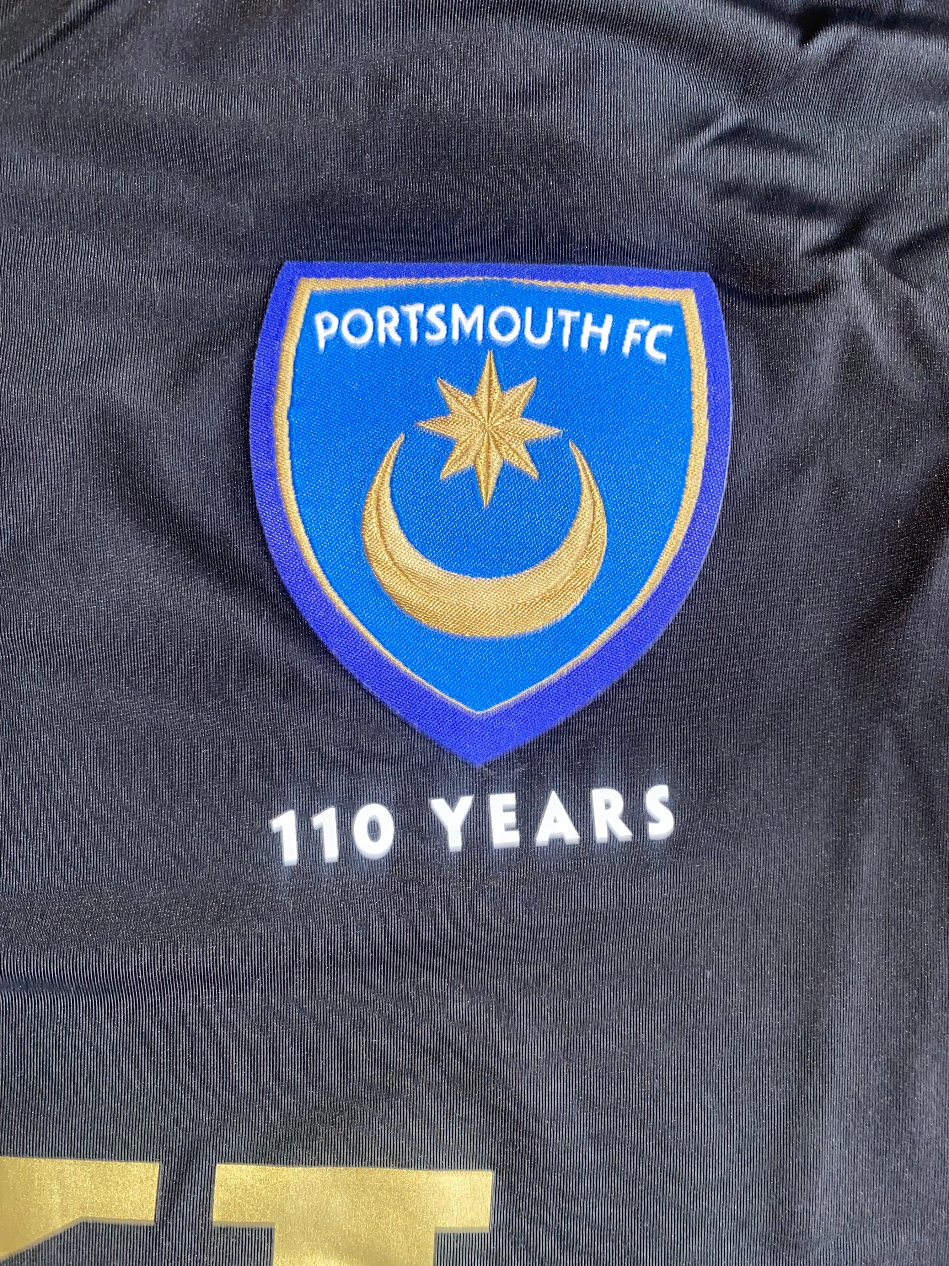 2008/09 MATCH WORN PORTSMOUTH THIRD SHIRT (NUGENT #10)