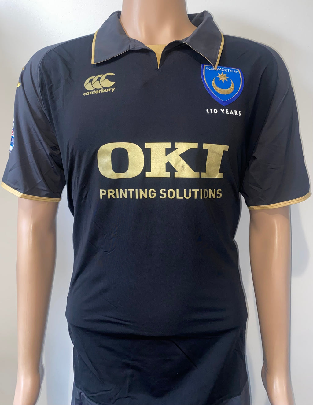 2008/09 MATCH WORN PORTSMOUTH THIRD SHIRT (NUGENT #10)