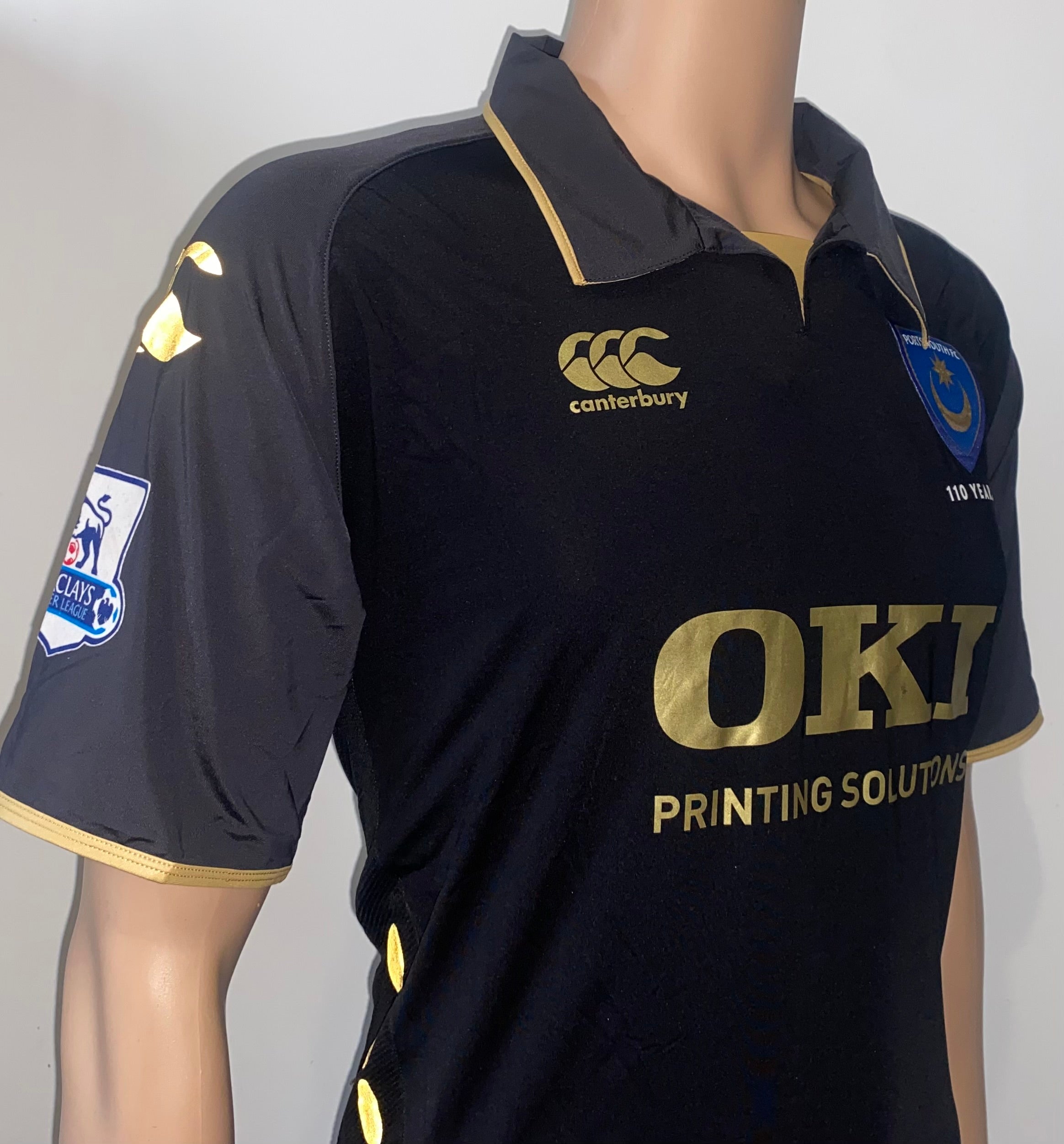 2008/09 MATCH WORN PORTSMOUTH THIRD SHIRT (NUGENT #10)