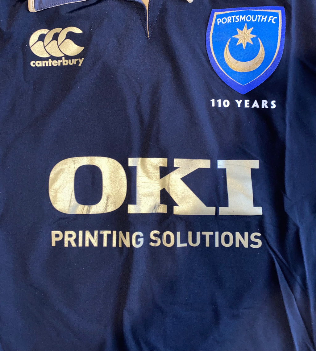 2008/09 MATCH WORN PORTSMOUTH THIRD SHIRT (PELE #26)