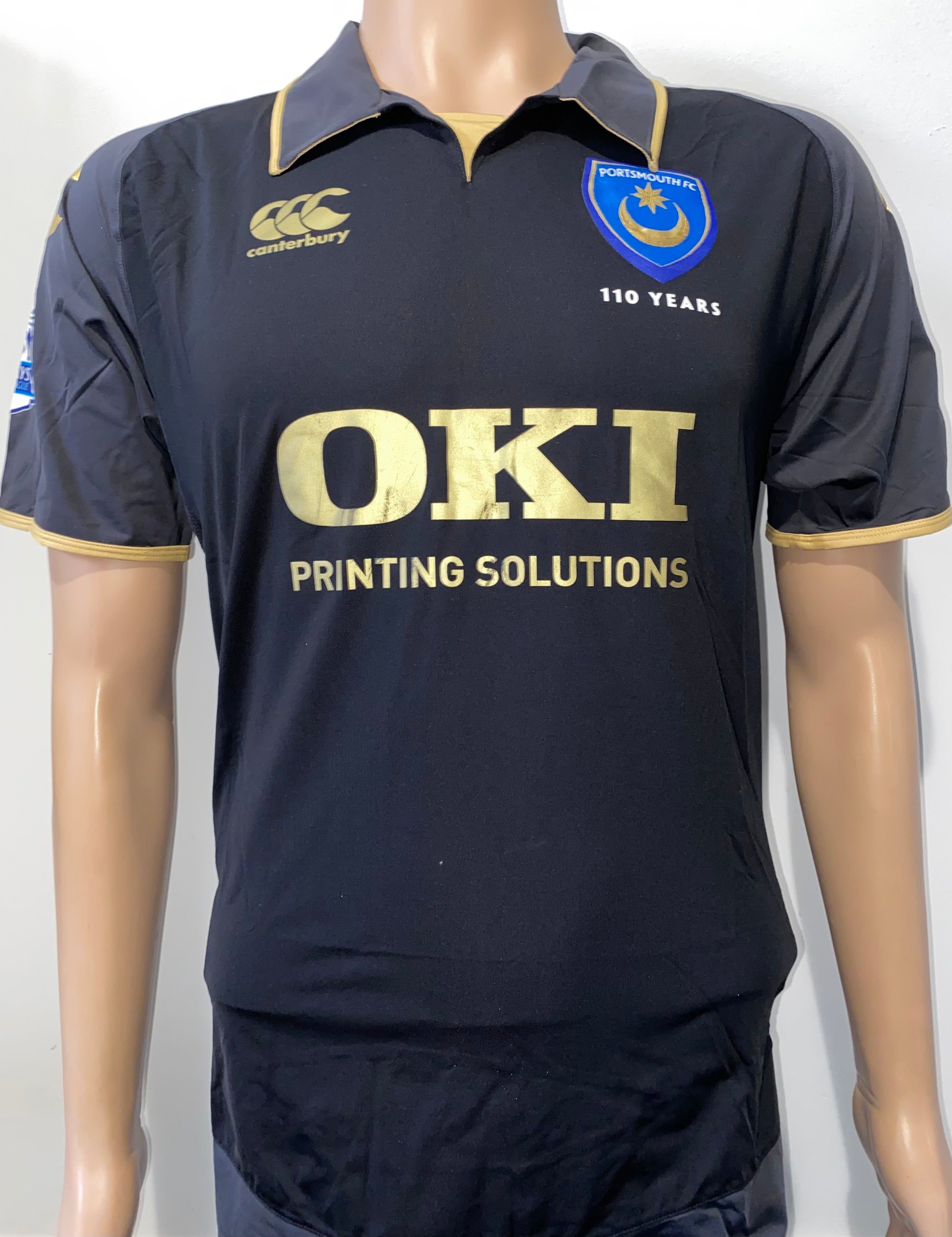 2008/09 MATCH WORN PORTSMOUTH THIRD SHIRT (PELE #26)