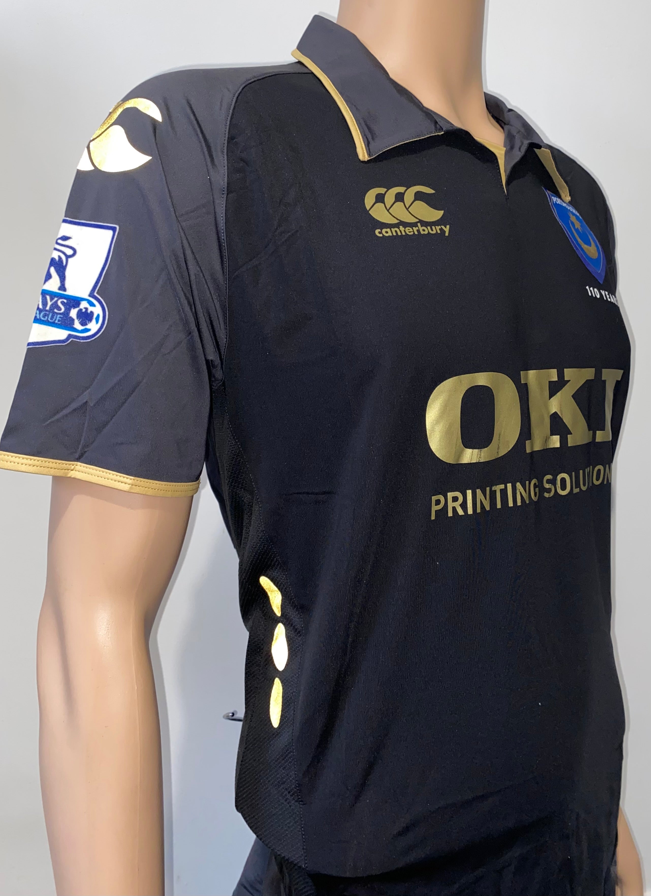 2008/09 MATCH WORN PORTSMOUTH THIRD SHIRT (PELE #26)