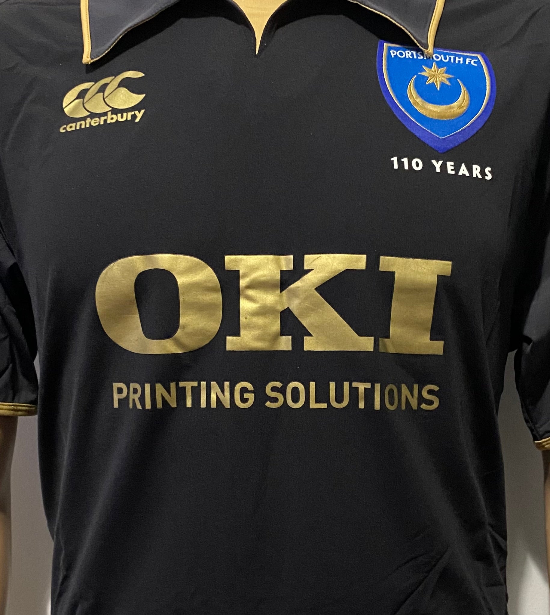 2008/09 MATCH WORN PORTSMOUTH THIRD SHIRT (TRAORE #32)
