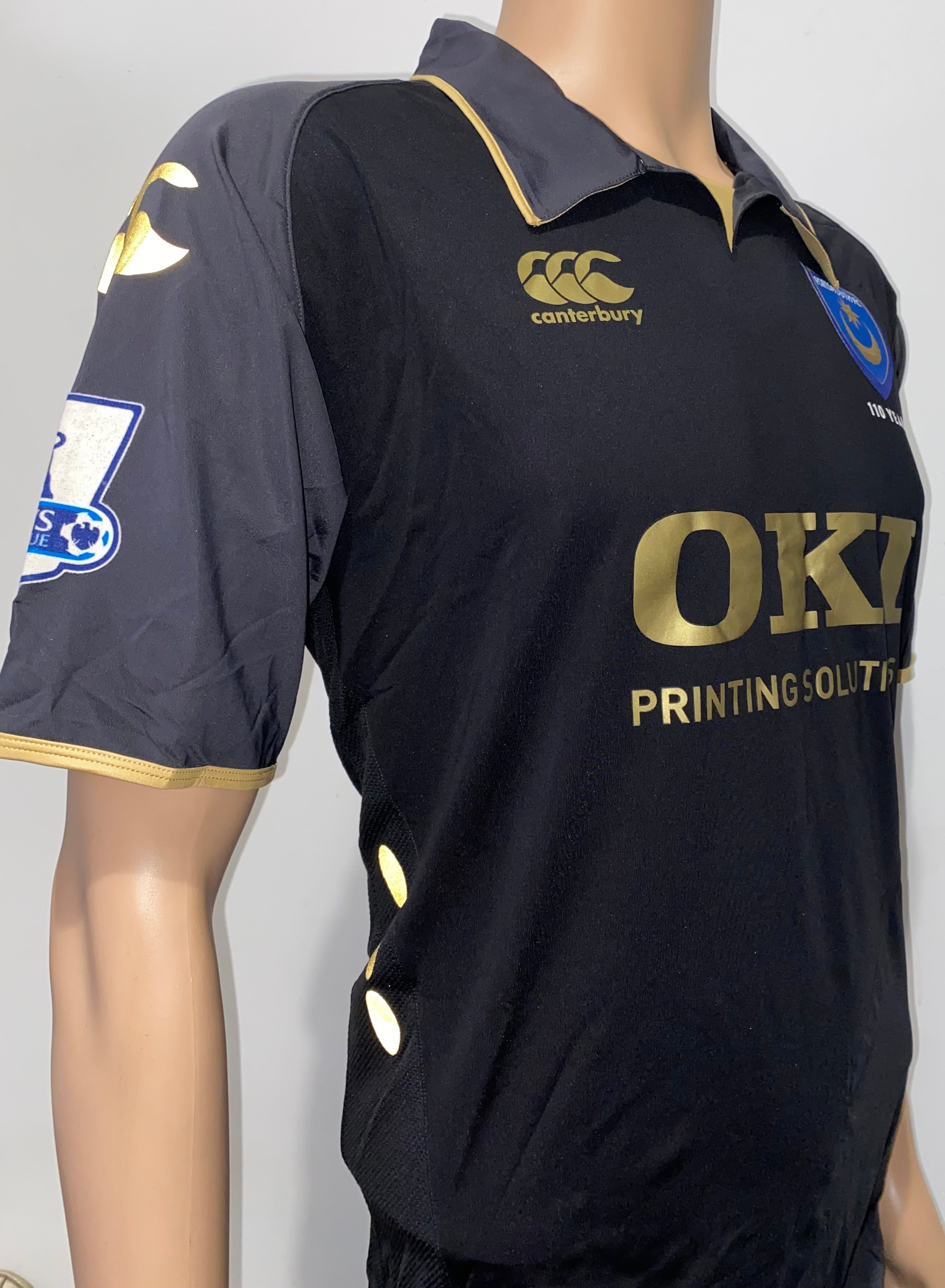 2008/09 MATCH WORN PORTSMOUTH THIRD SHIRT (TRAORE #32)
