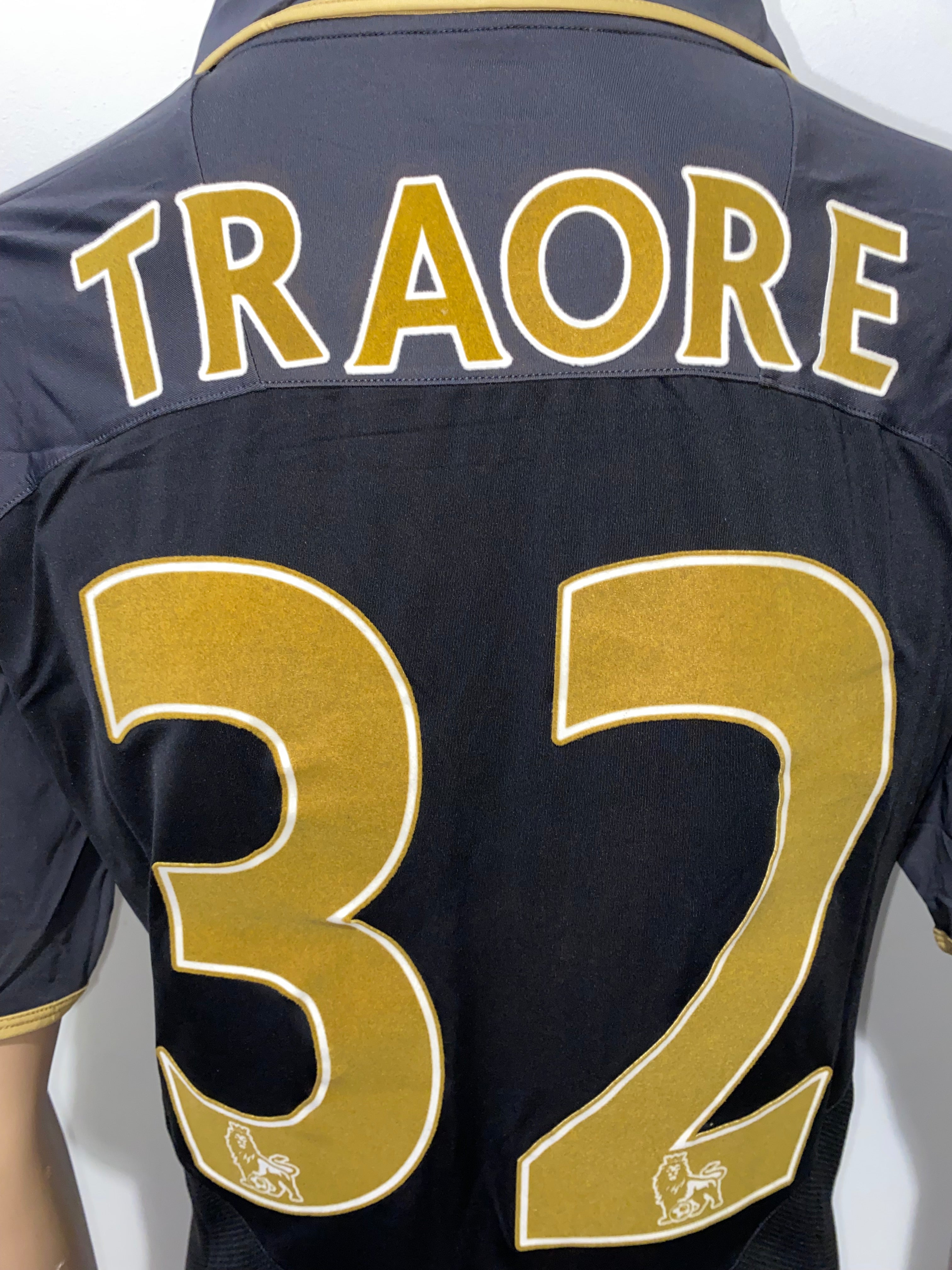 2008/09 MATCH WORN PORTSMOUTH THIRD SHIRT (TRAORE #32)