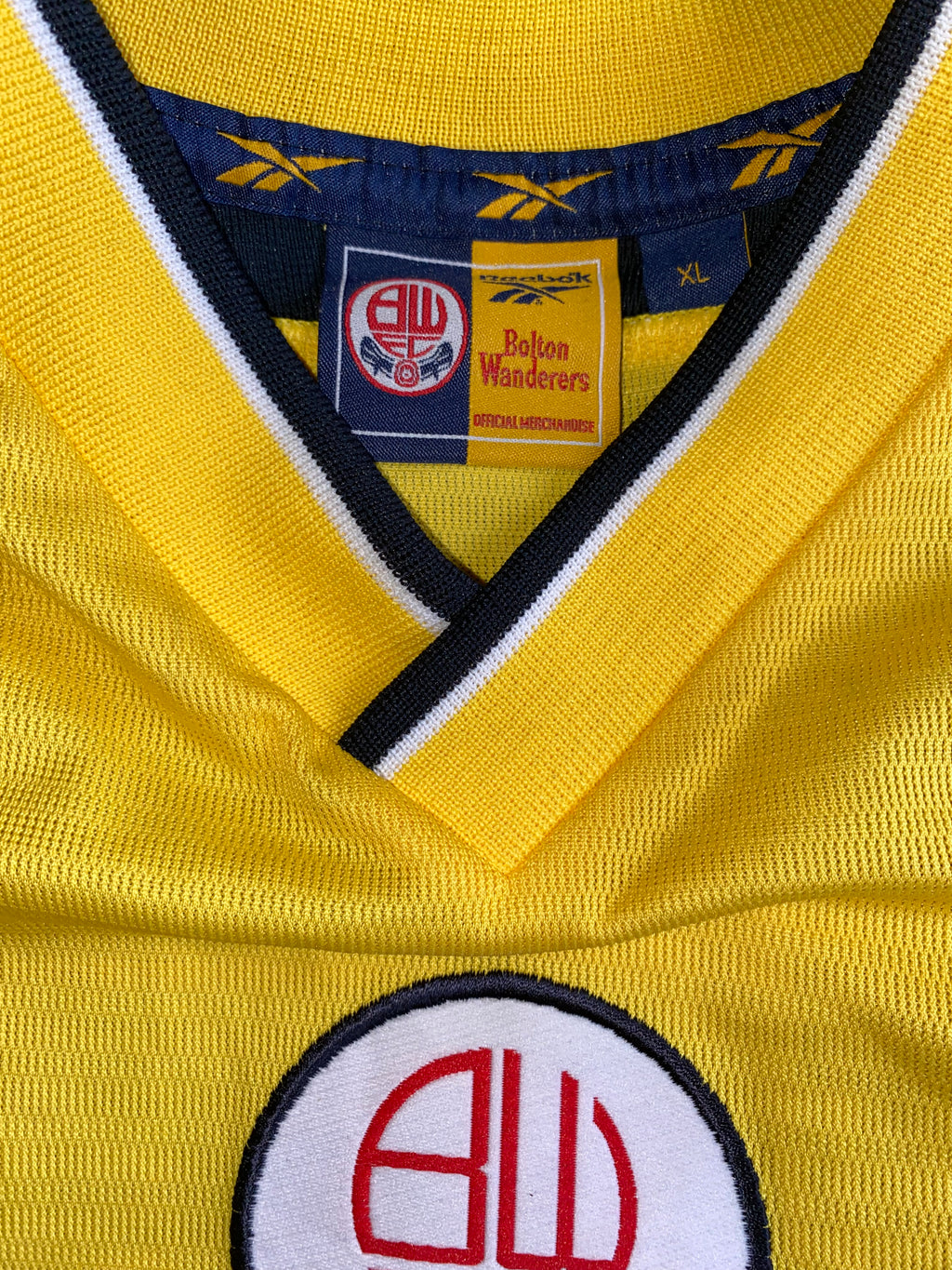 1998/99 BOLTON WANDERERS MATCH WORN AWAY SHIRT HOLDSWORTH #10