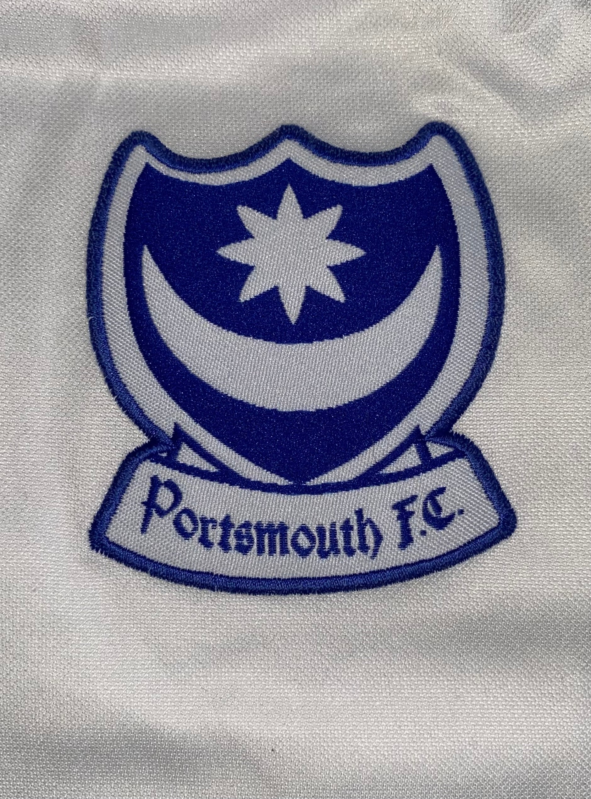 2000/01 PORTSMOUTH MATCH ISSUE HOME SHIRT (ALLEN #20)