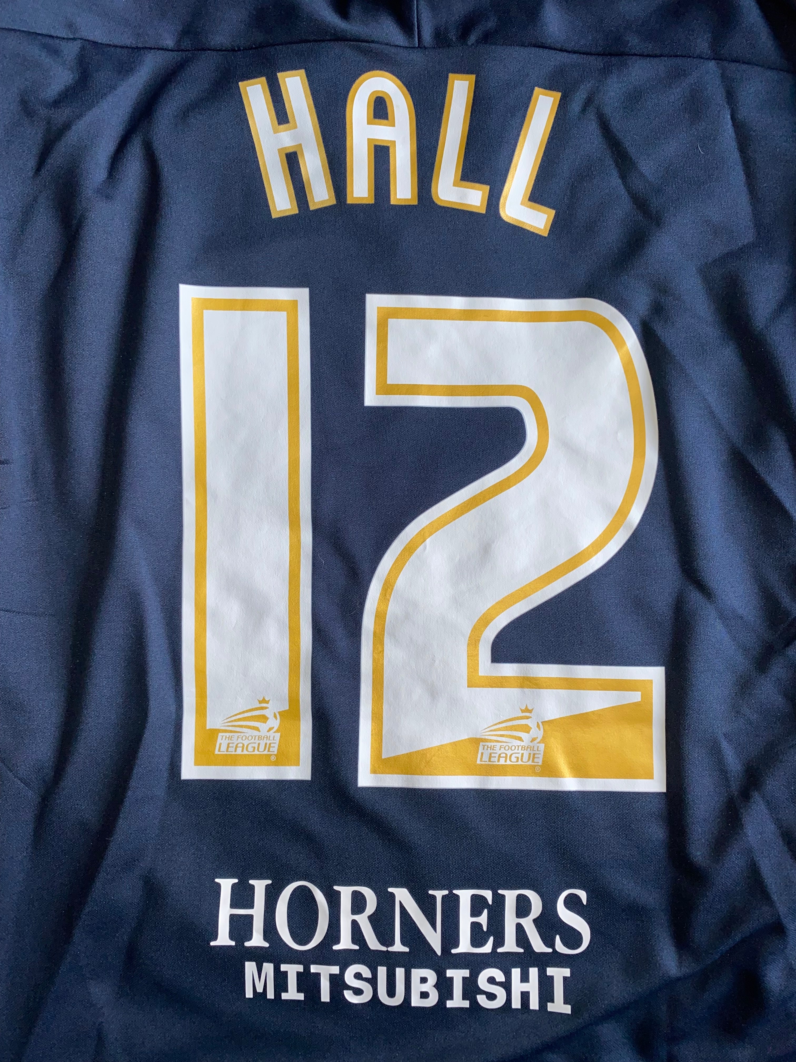 2006/07 OLDHAM ATHLETIC MATCH WORN AWAY SHIRT (HALL #12)