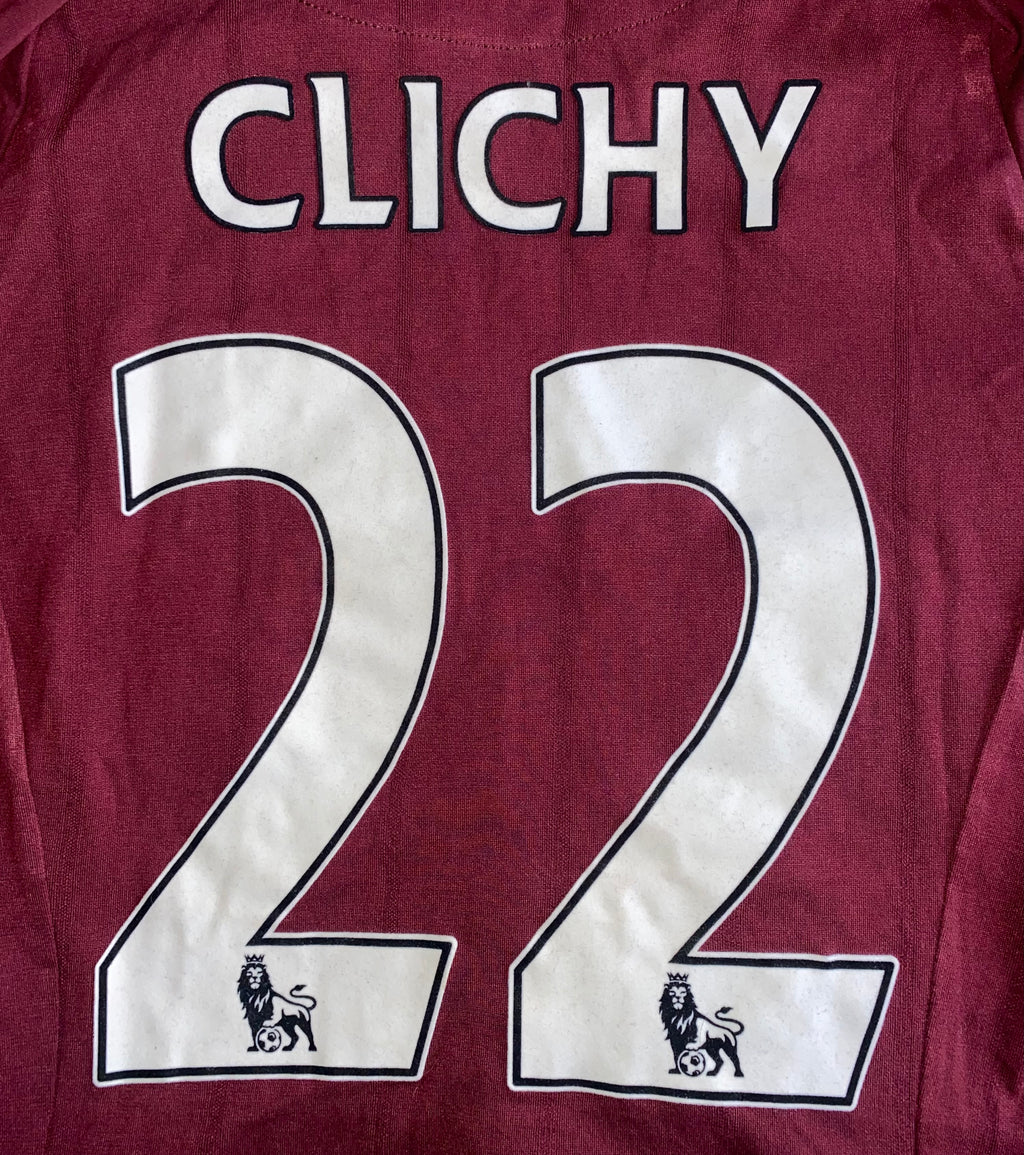 2012/13 MANCHESTER CITY MATCH ISSUE AWAY SHIRT (CLICHY #22)