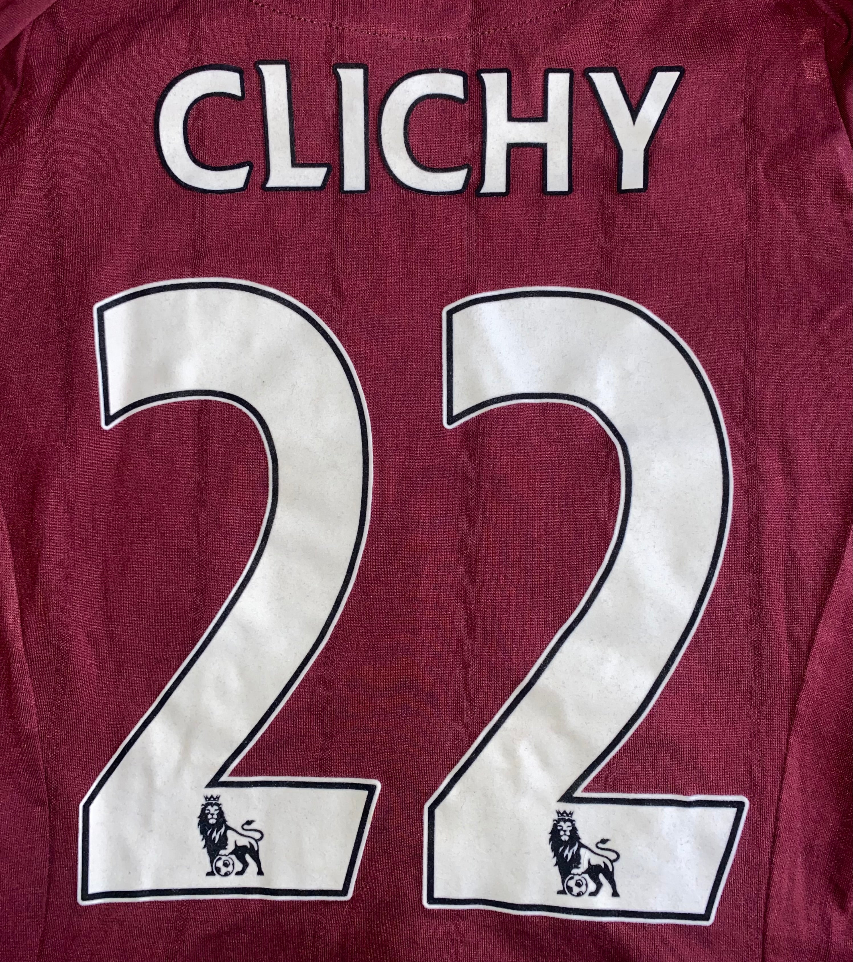 2012/13 MANCHESTER CITY MATCH ISSUE AWAY SHIRT (CLICHY #22)