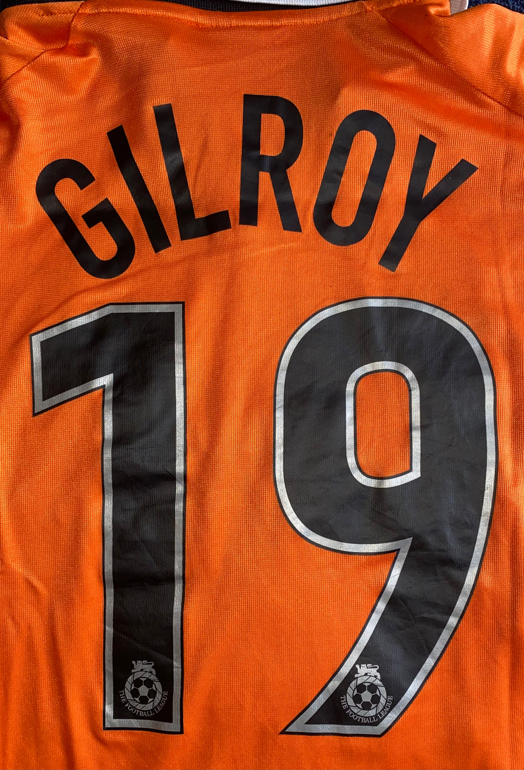 2002/03 BRISTOL ROVERS MATCH WORN AWAY SHIRT (GILROY #19)