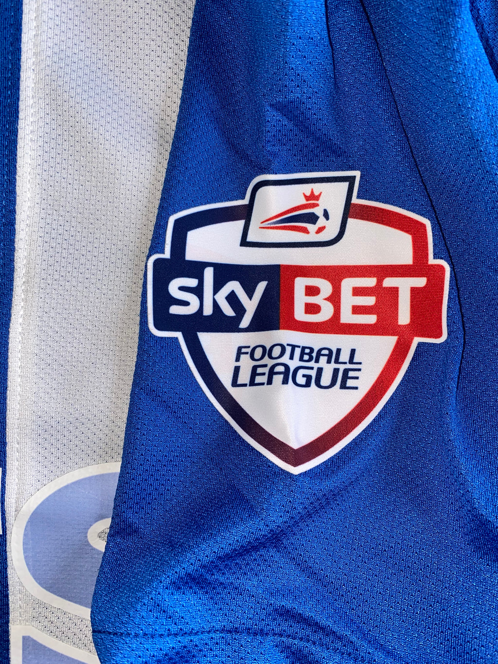 2013/14 BLACKBURN ROVERS MATCH WORN AWAY SHIRT (SPUR #3)