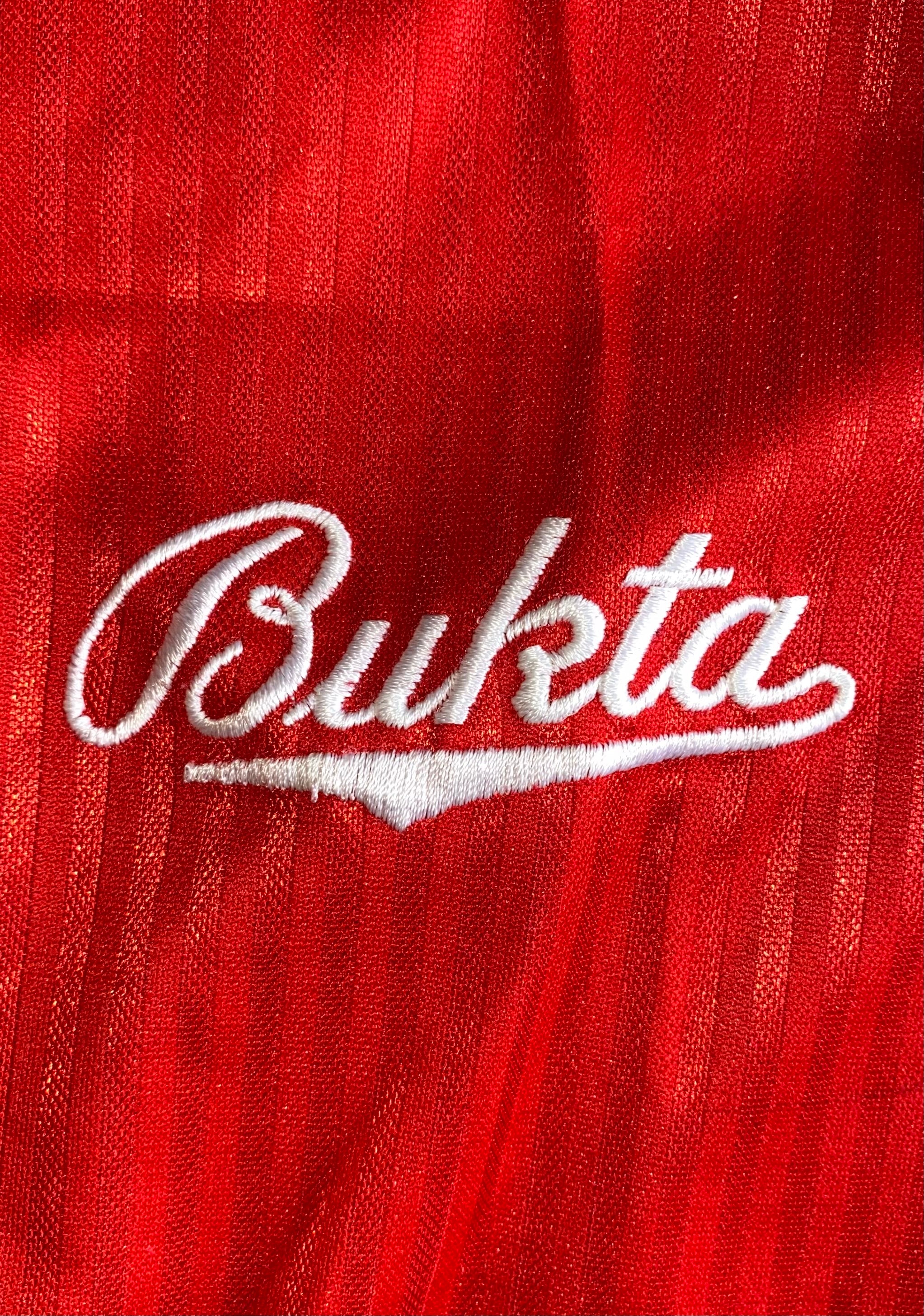 1991/92 LEYTON ORIENT MATCH ISSUE BUKTA HOME SHIRT #4