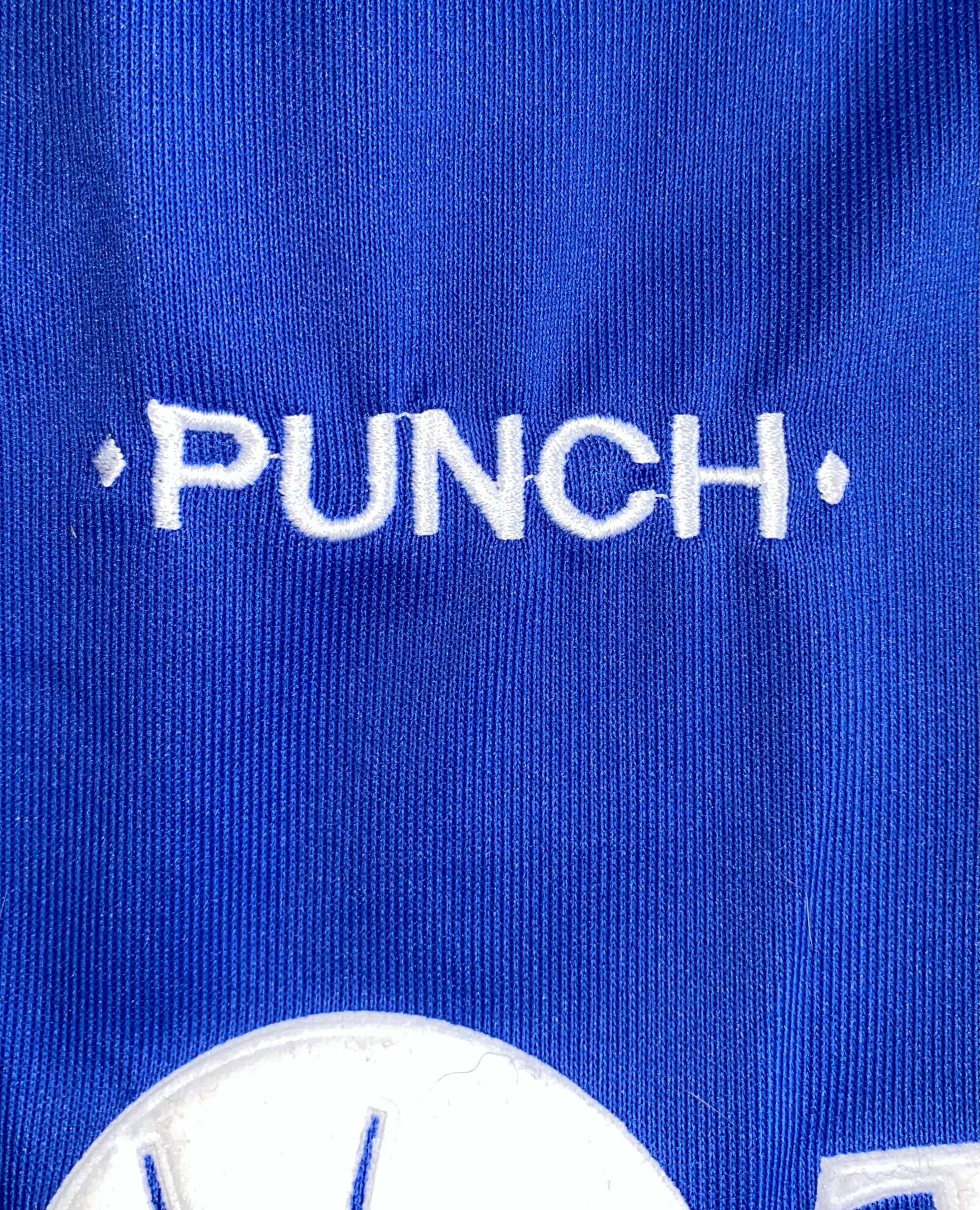 2001/02 IPSWICH TOWN MATCH WORN HOME SHIRT (ABIDALLAH 28)