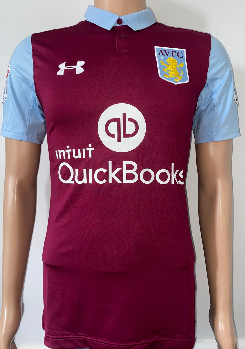 2016/17 ASTON VILLA MATCH ISSUE HOME SHIRT (BENNETT #3)