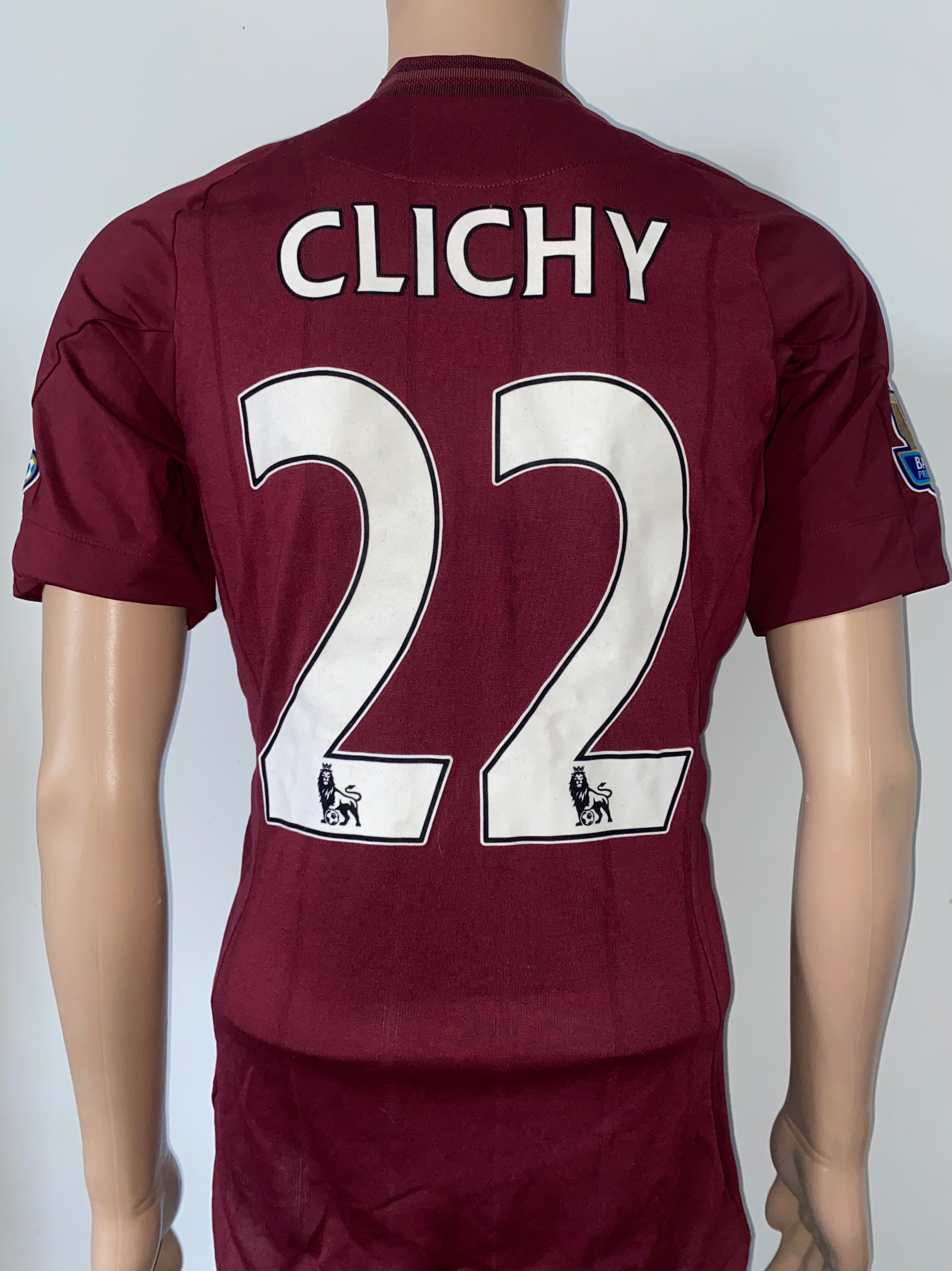 2012/13 MANCHESTER CITY MATCH ISSUE AWAY SHIRT (CLICHY #22)