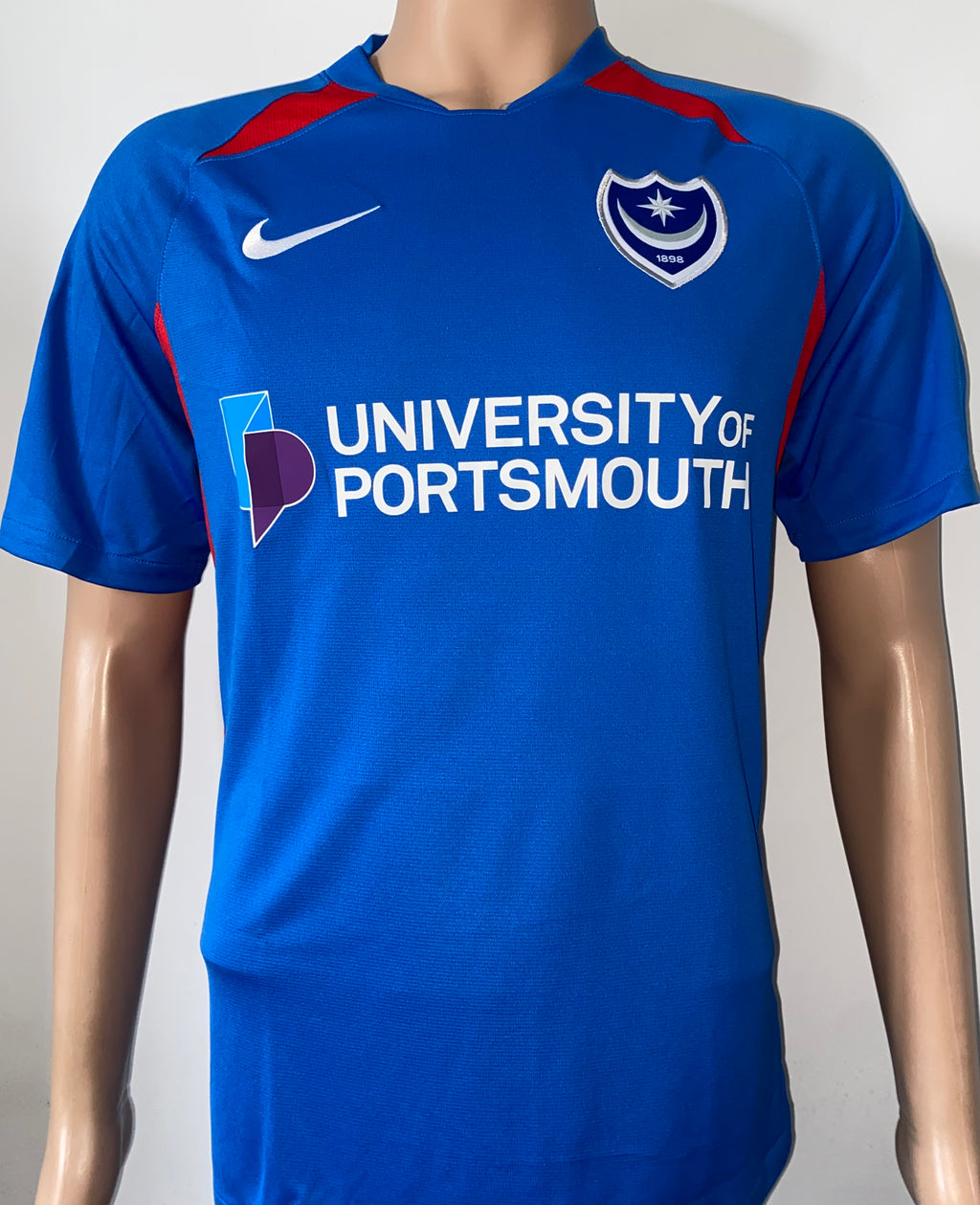 2019/20 PORTSMOUTH MATCH WORN HOME SHIRT (CASEY #31 carabao cup)