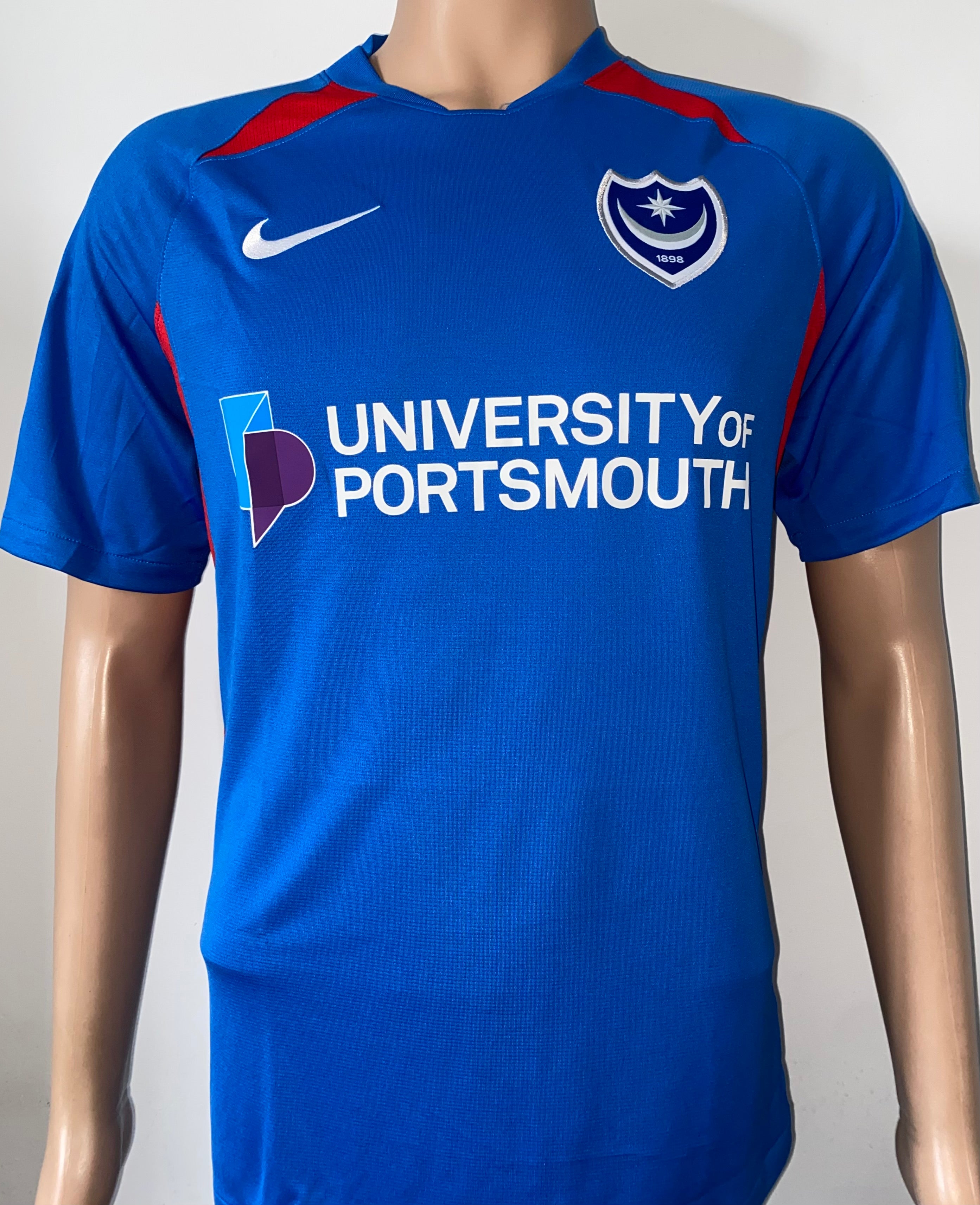 2019/20 PORTSMOUTH MATCH WORN HOME SHIRT (CASEY #31 carabao cup)