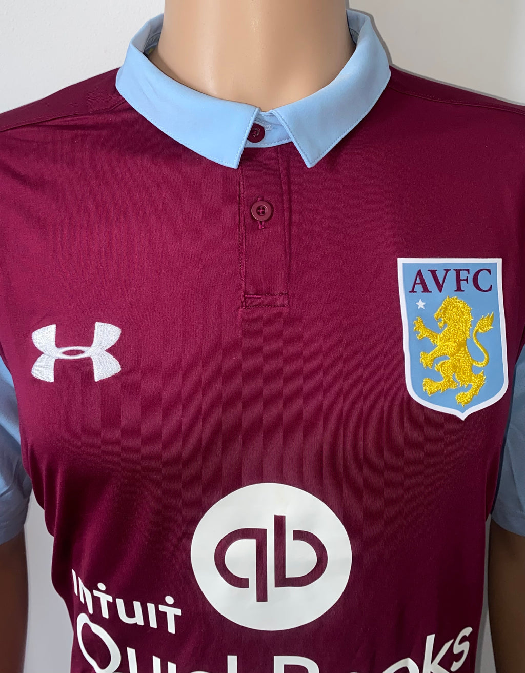 2016/17 ASTON VILLA MATCH ISSUE HOME SHIRT (SANCHEZ #24)