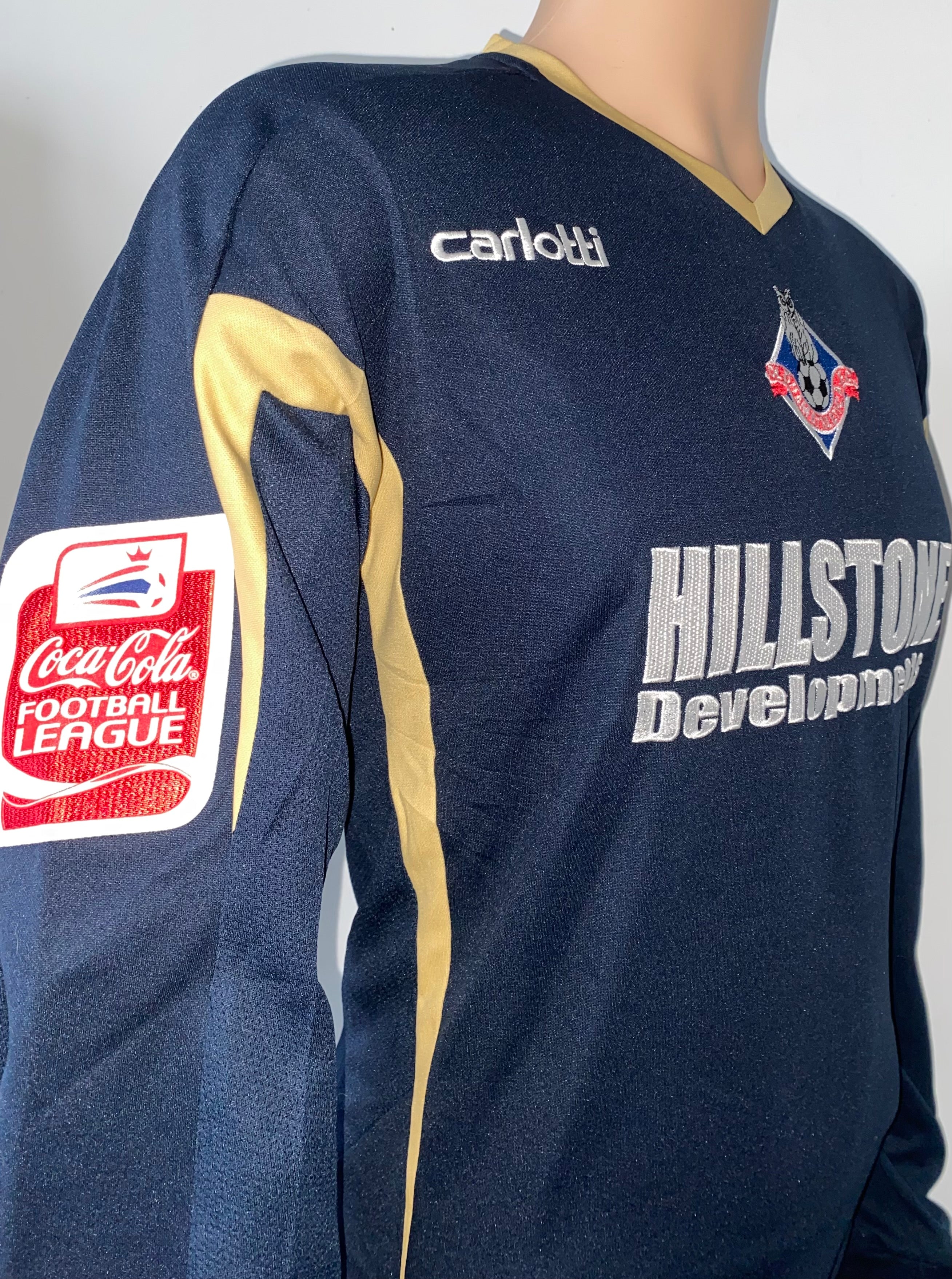 2006/07 OLDHAM ATHLETIC MATCH WORN AWAY SHIRT (HALL #12)