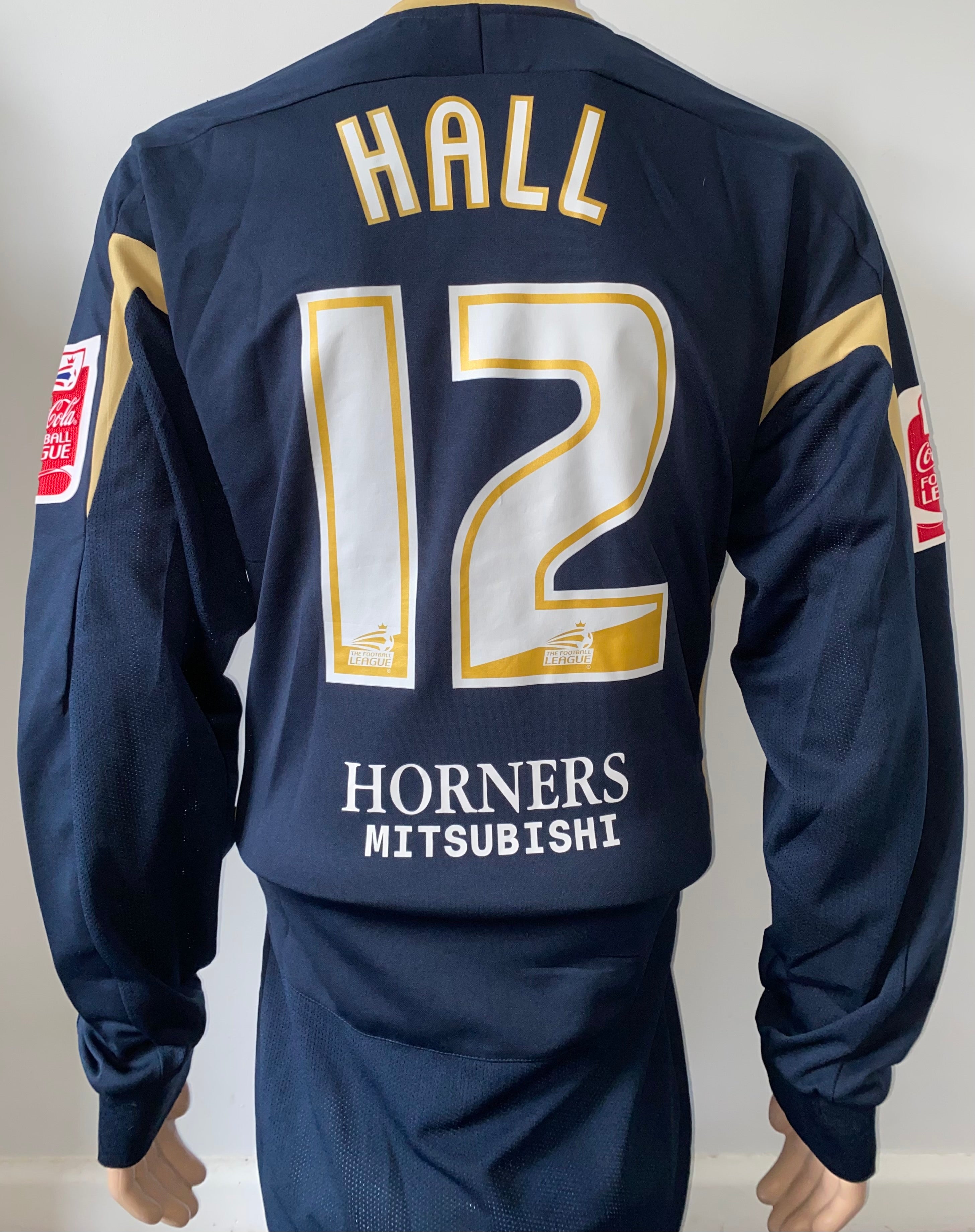 2006/07 OLDHAM ATHLETIC MATCH WORN AWAY SHIRT (HALL #12)