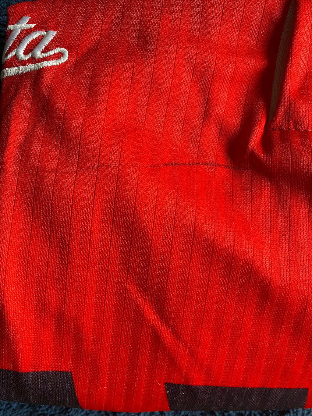 1991/92 LEYTON ORIENT MATCH ISSUE BUKTA HOME SHIRT #4