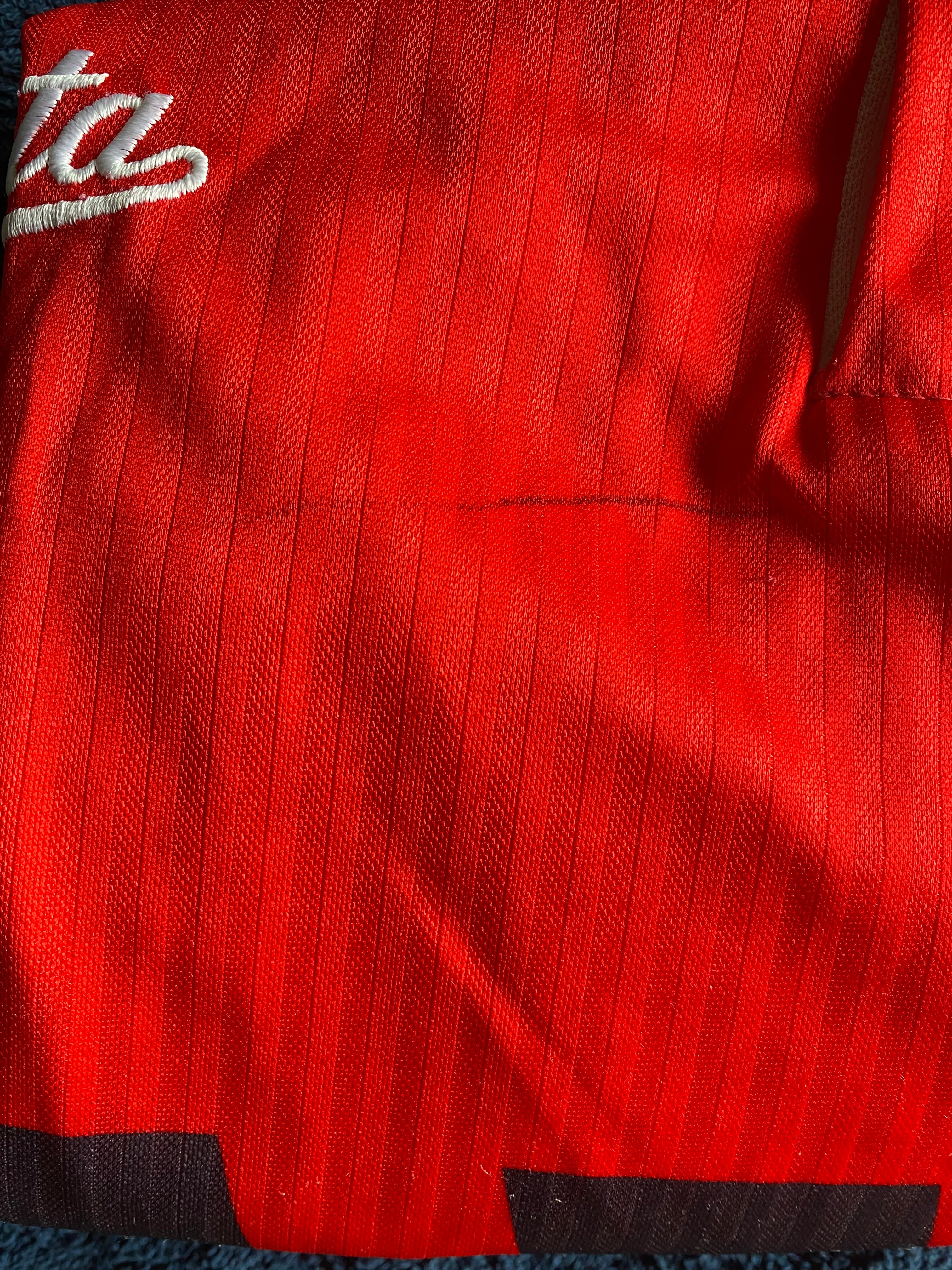 1991/92 LEYTON ORIENT MATCH ISSUE BUKTA HOME SHIRT #4