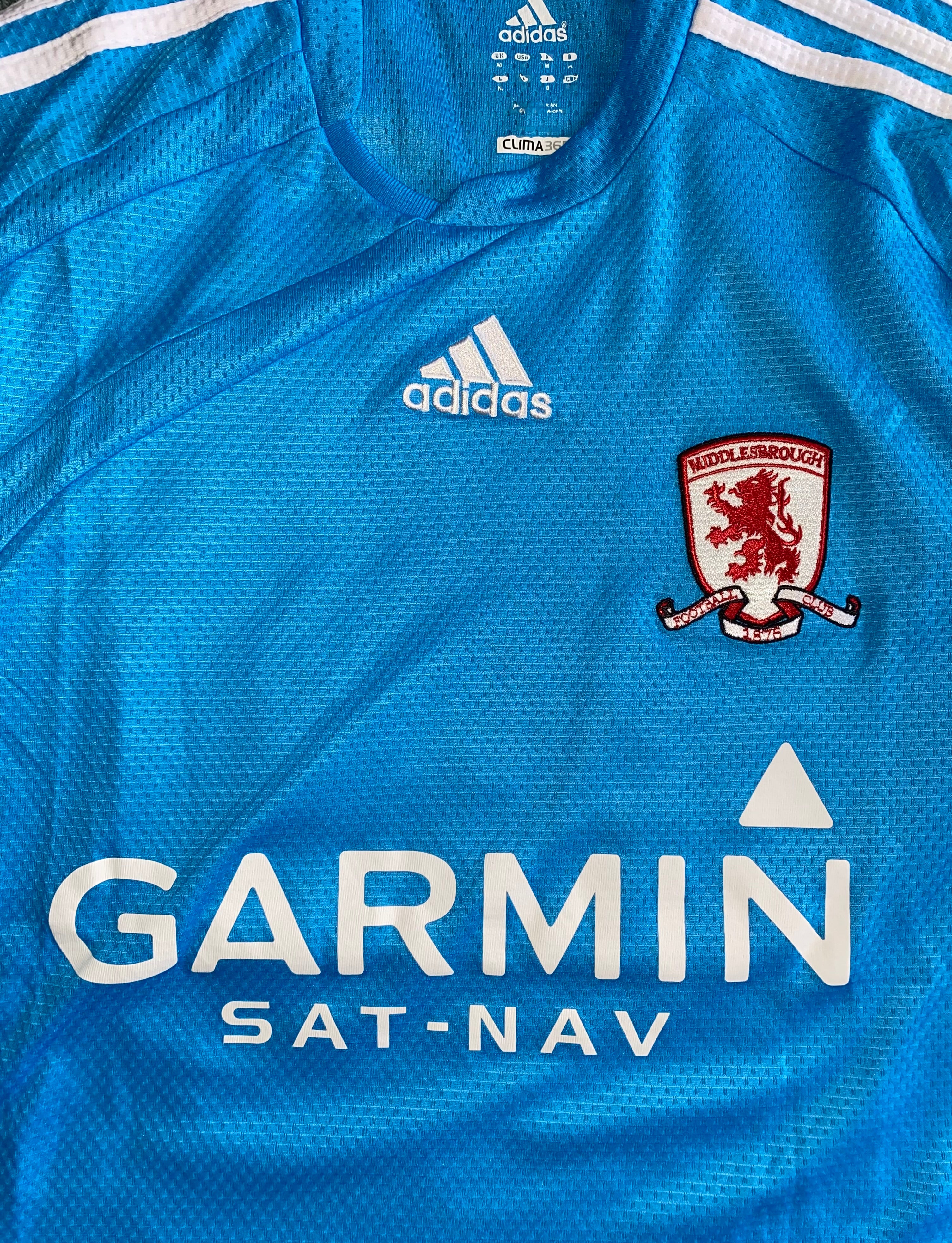 2009/10 MIDDLESBROUGH MATCH WORN AWAY SHIRT (FLOOD #14)
