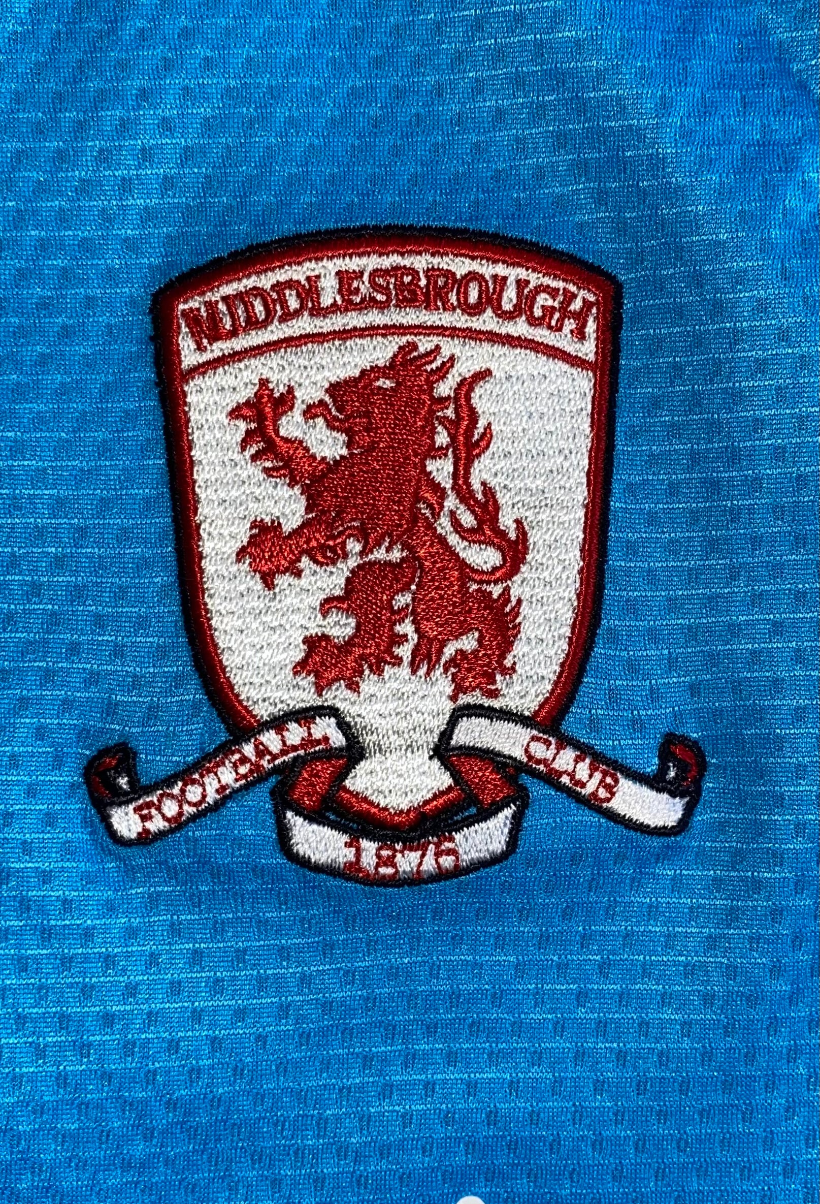 2009/10 MIDDLESBROUGH MATCH WORN AWAY SHIRT (FLOOD #14)