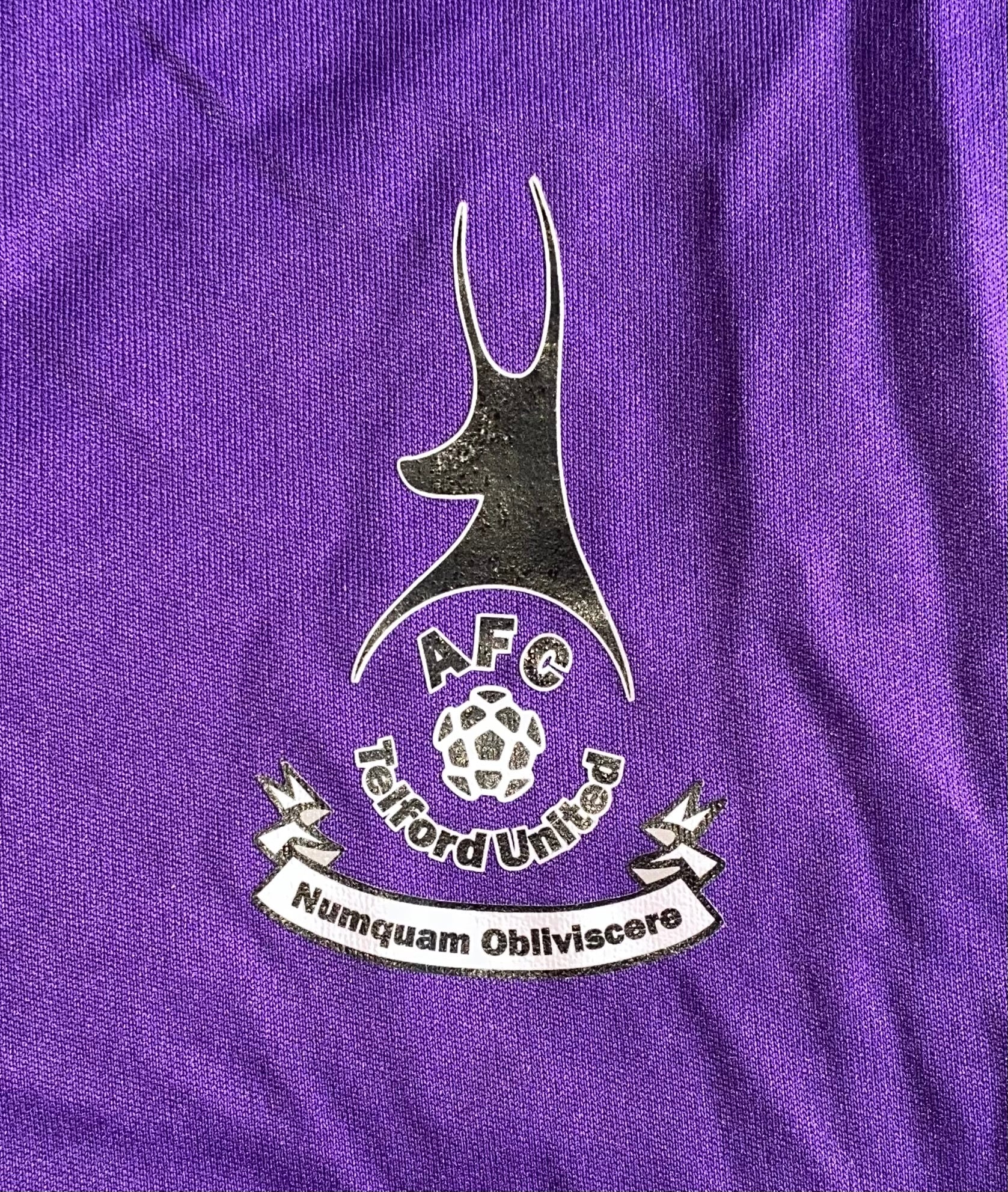 2012/13 TELFORD UNITED SMITH MATCH WORN SHIRT (ST AIMIE #16)