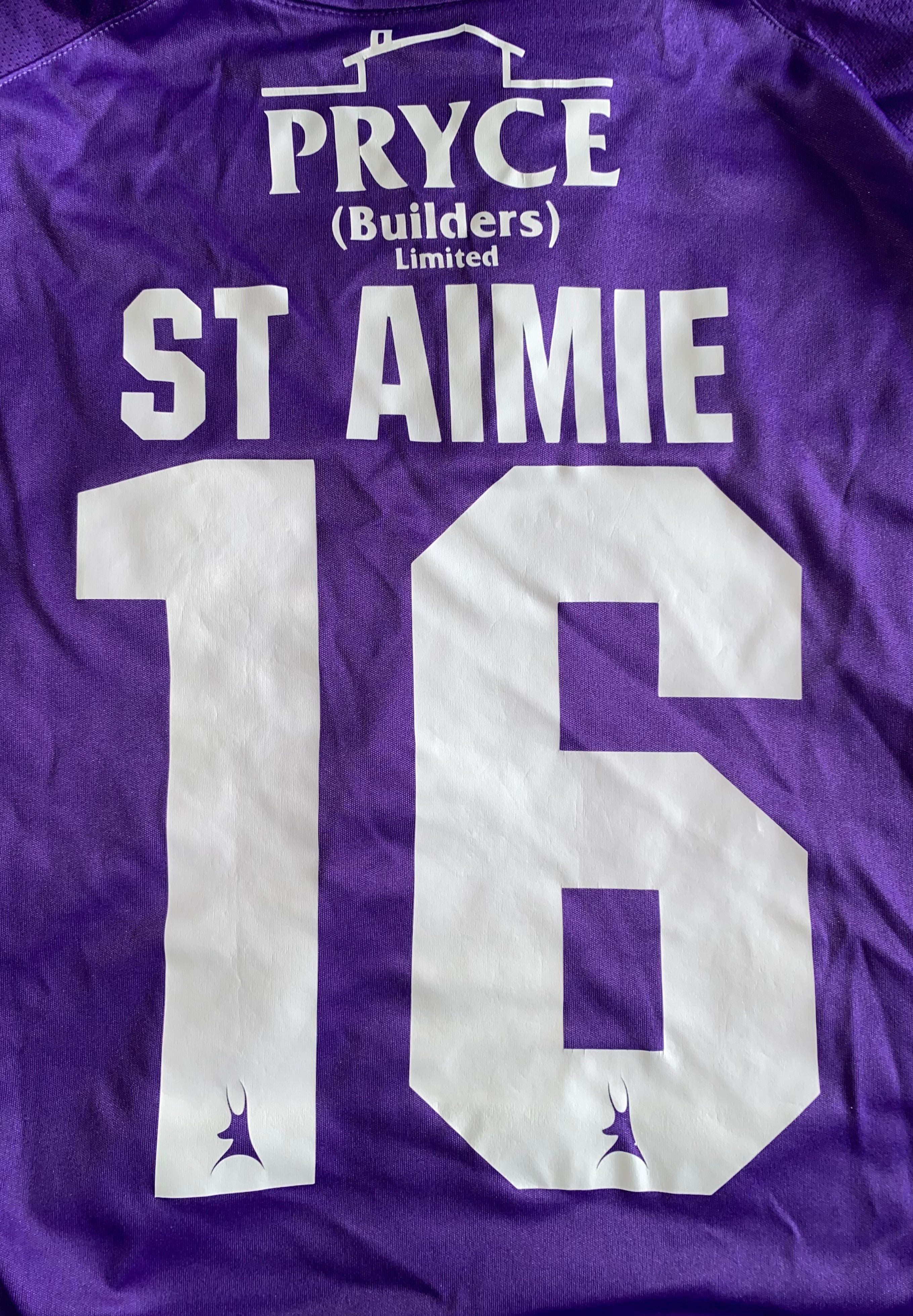2012/13 TELFORD UNITED SMITH MATCH WORN SHIRT (ST AIMIE #16)