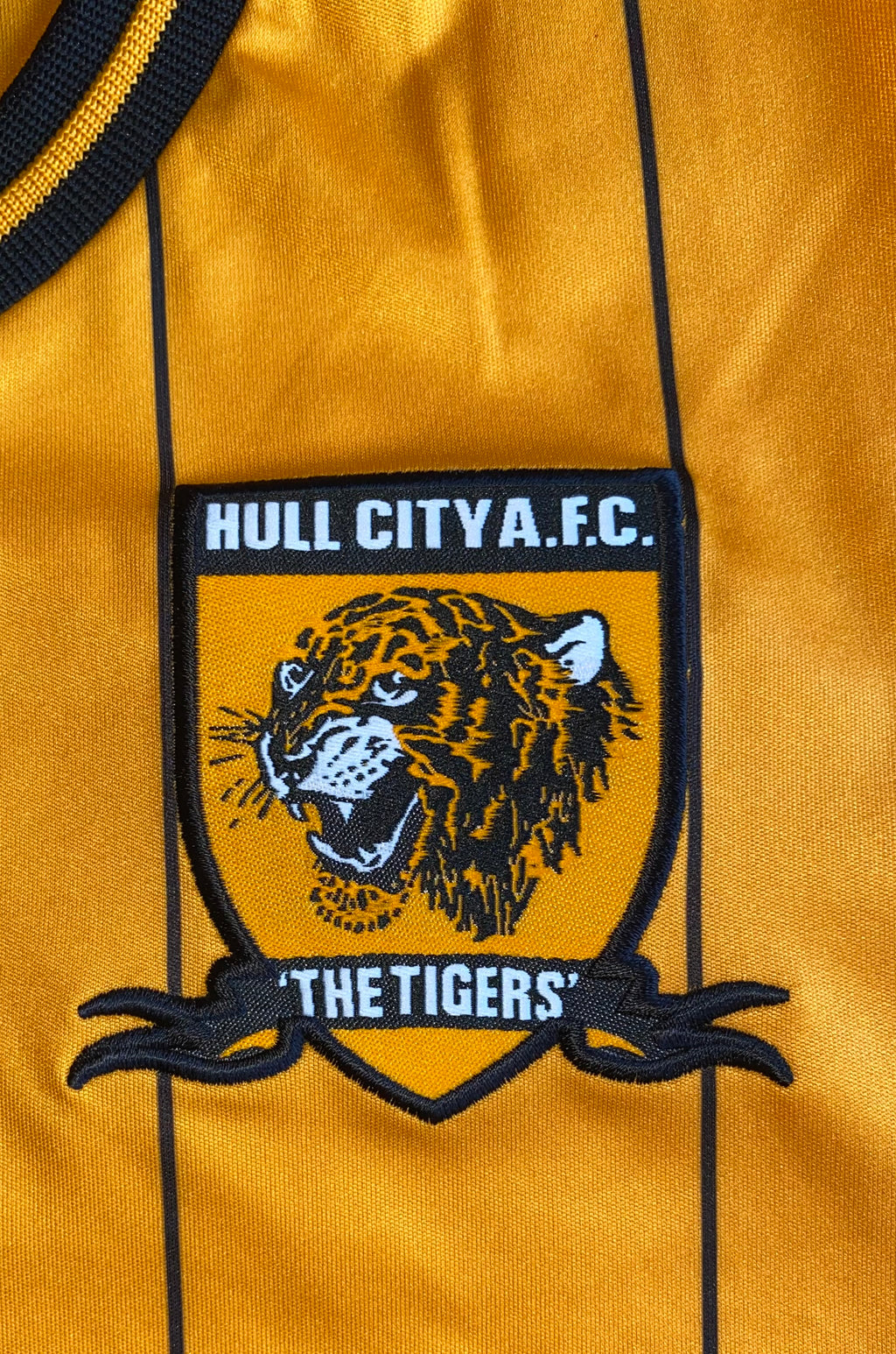 2009/10 HULL CITY MATCH WORN HOME SHIRT (MARNEY #22)