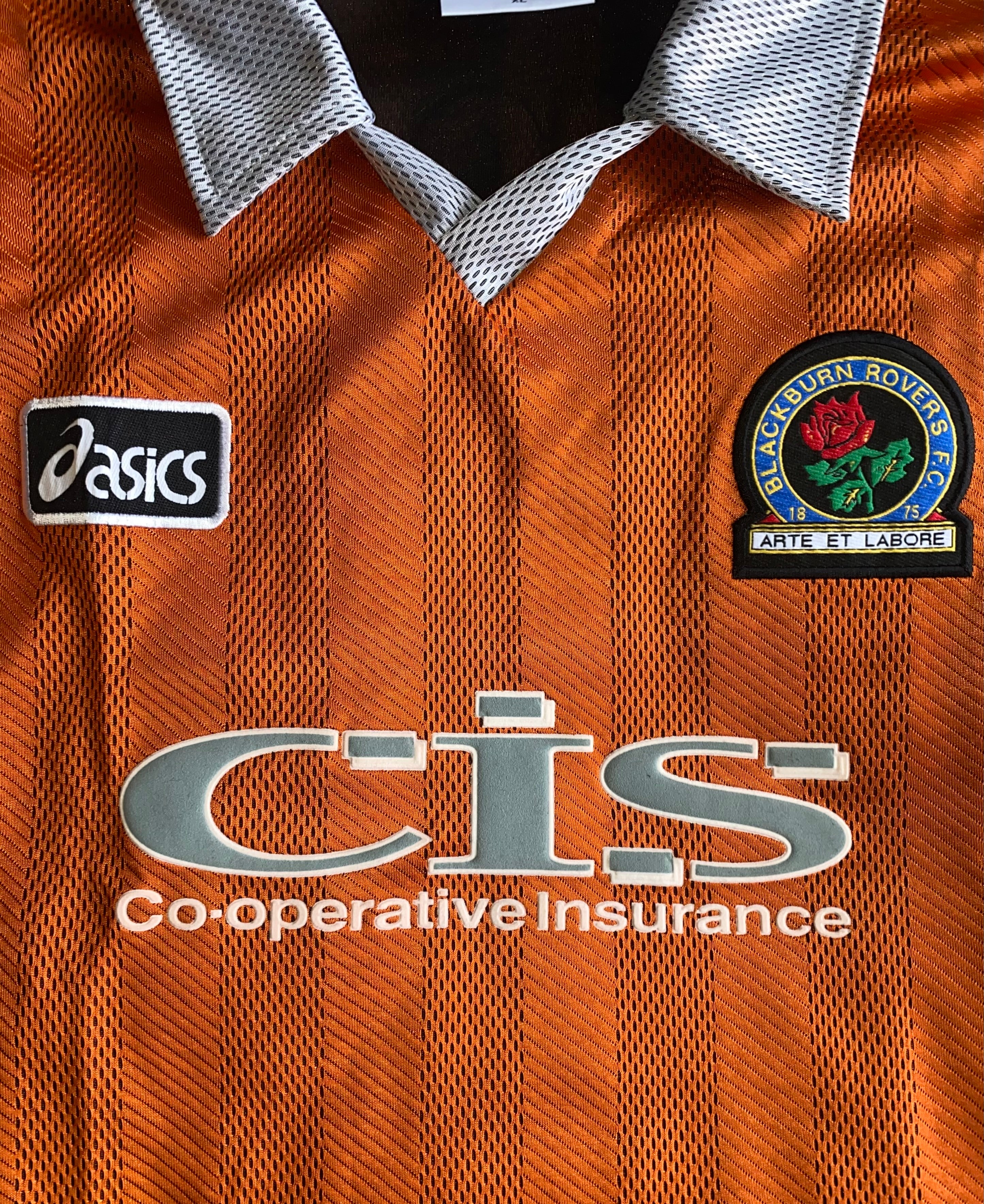 1996/97 BLACKBURN ROVERS MATCH ISSUE AWAY SHIRT (CROFT #20)