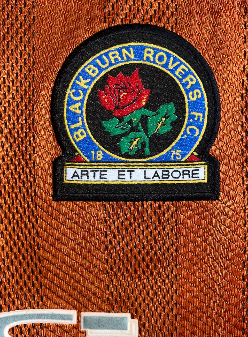1996/97 BLACKBURN ROVERS MATCH ISSUE AWAY SHIRT (CROFT #20)
