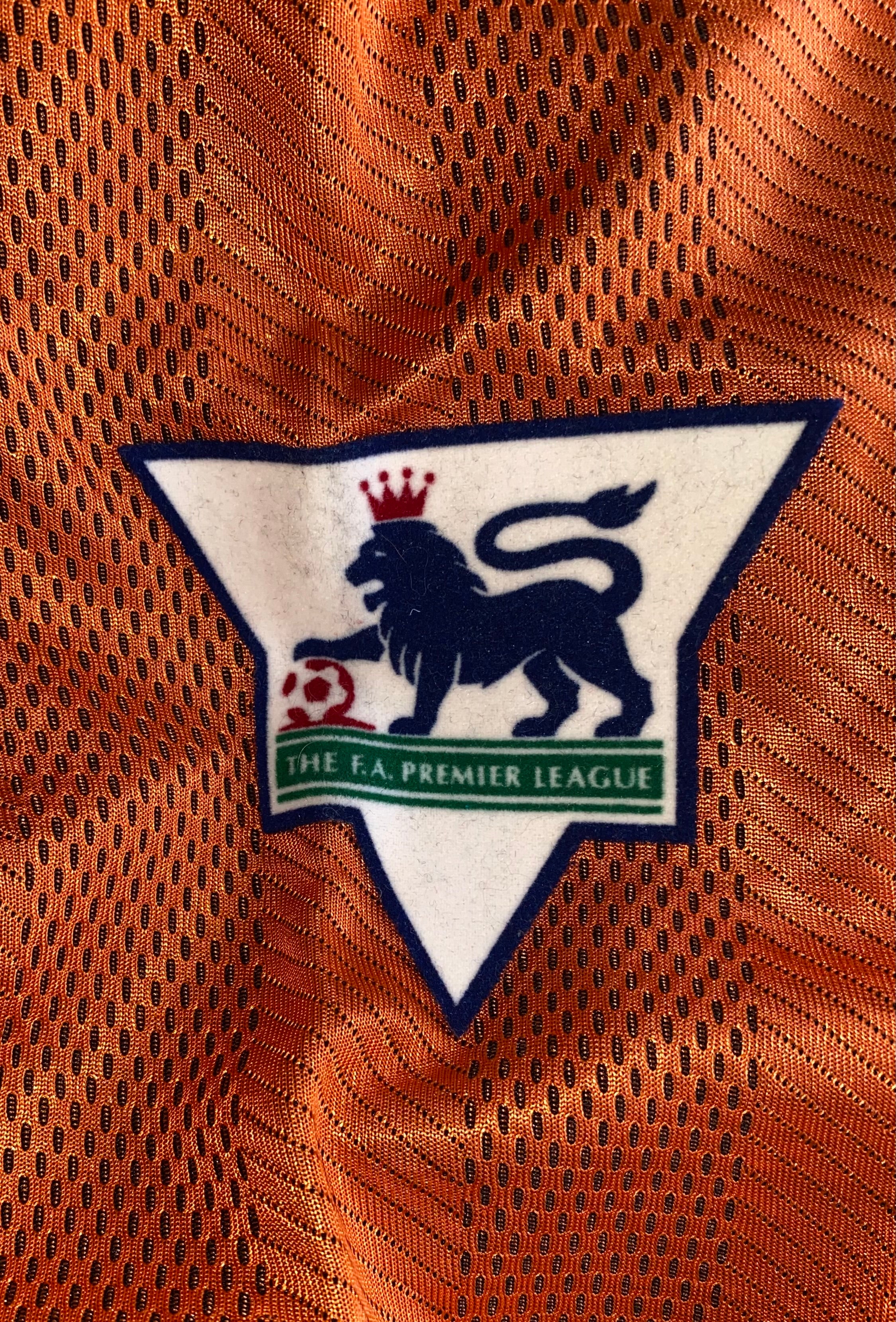 1996/97 BLACKBURN ROVERS MATCH ISSUE AWAY SHIRT (CROFT #20)