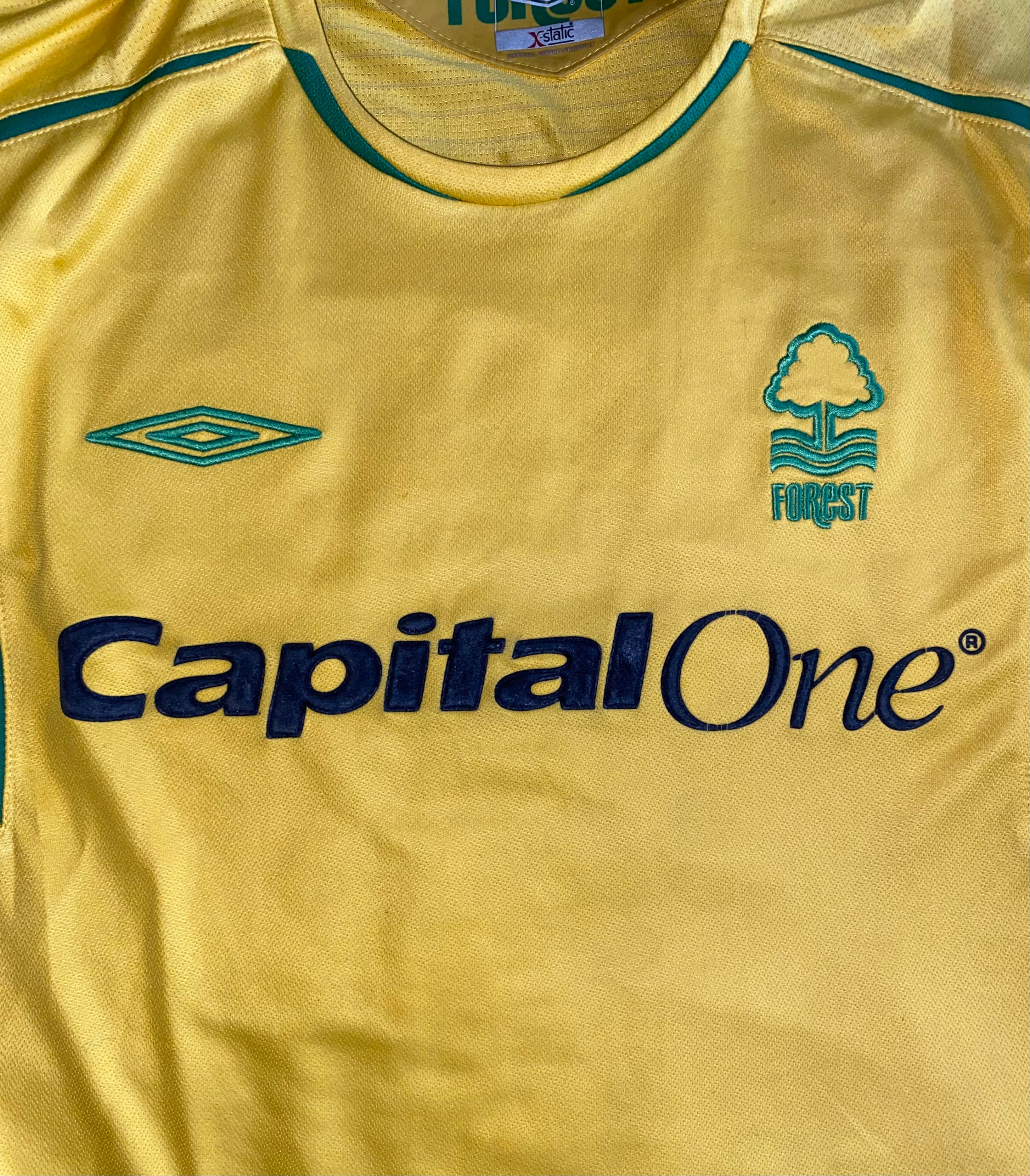 2006/07 NOTTINGHAM FOREST MATCH WORN 3RD SHIRT (CLINGAN #40)