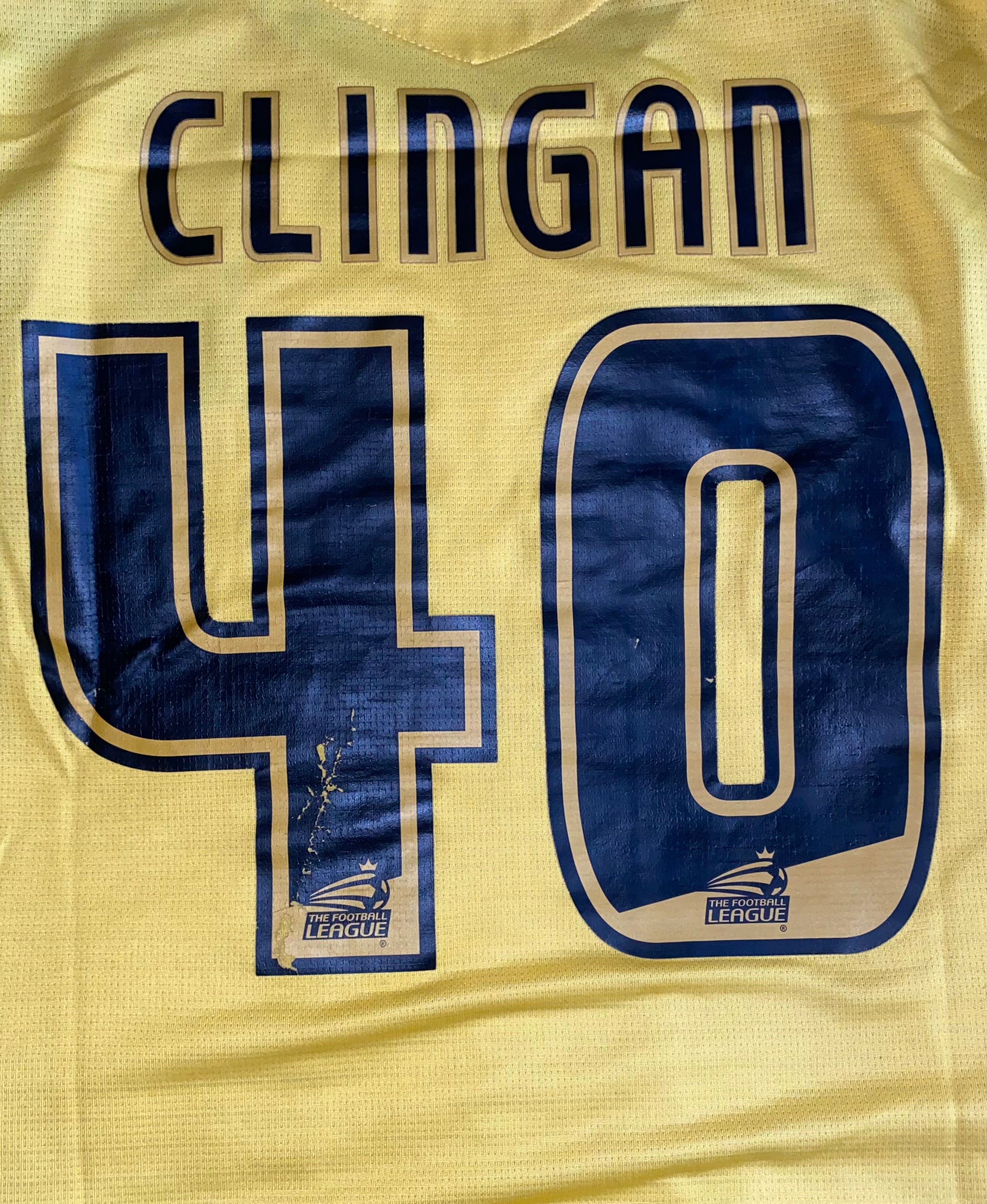 2006/07 NOTTINGHAM FOREST MATCH WORN 3RD SHIRT (CLINGAN #40)