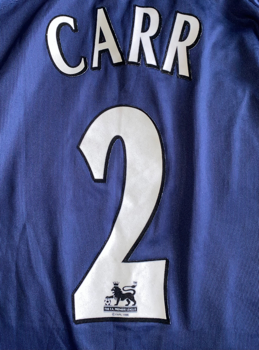 2000/01 TOTTENHAM HOTSPUR ADIDAS SIGNED MATCH WORN AWAY SHIRT (CARR #2)