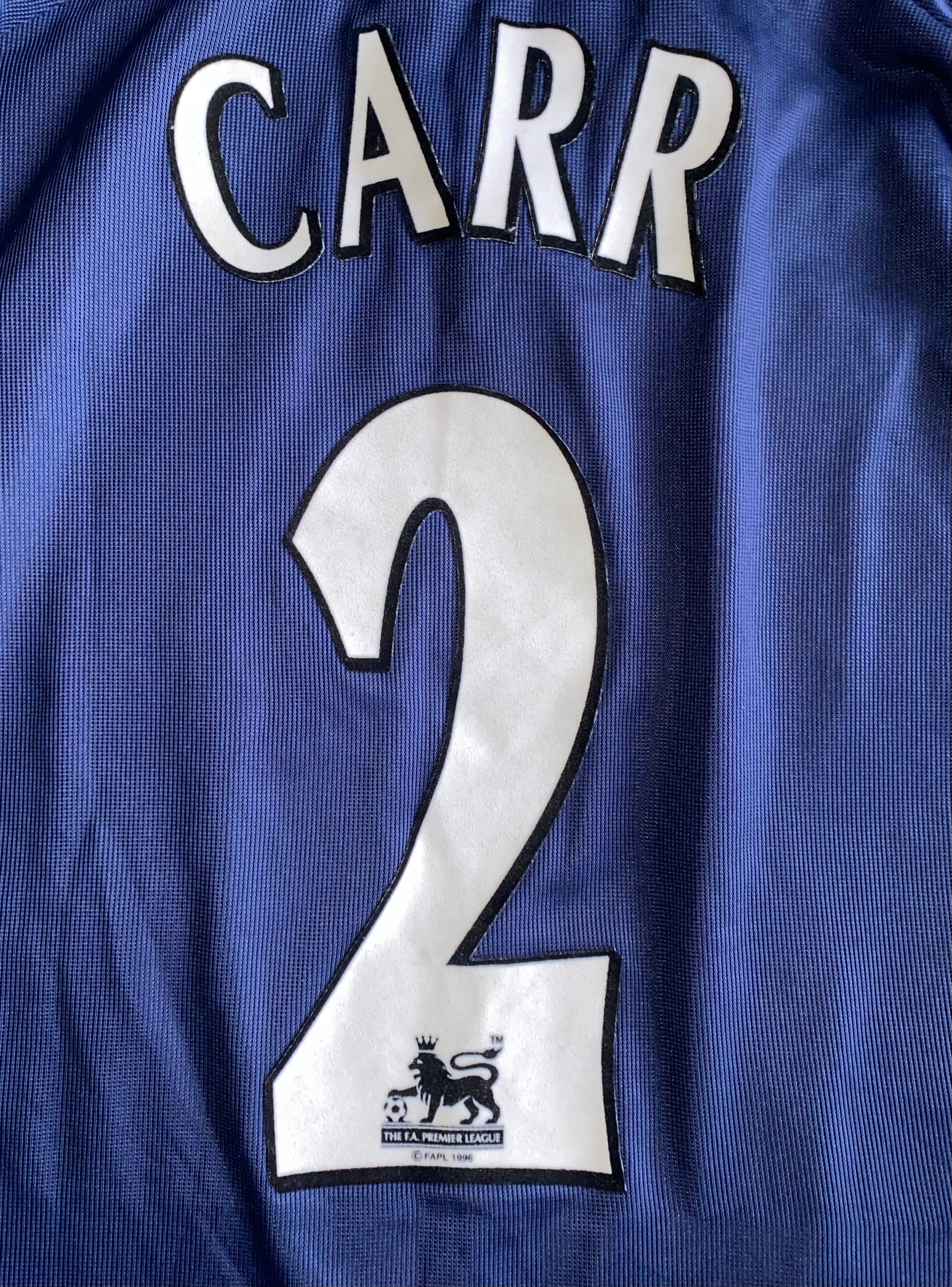 2000/01 TOTTENHAM HOTSPUR ADIDAS SIGNED MATCH WORN AWAY SHIRT (CARR #2)