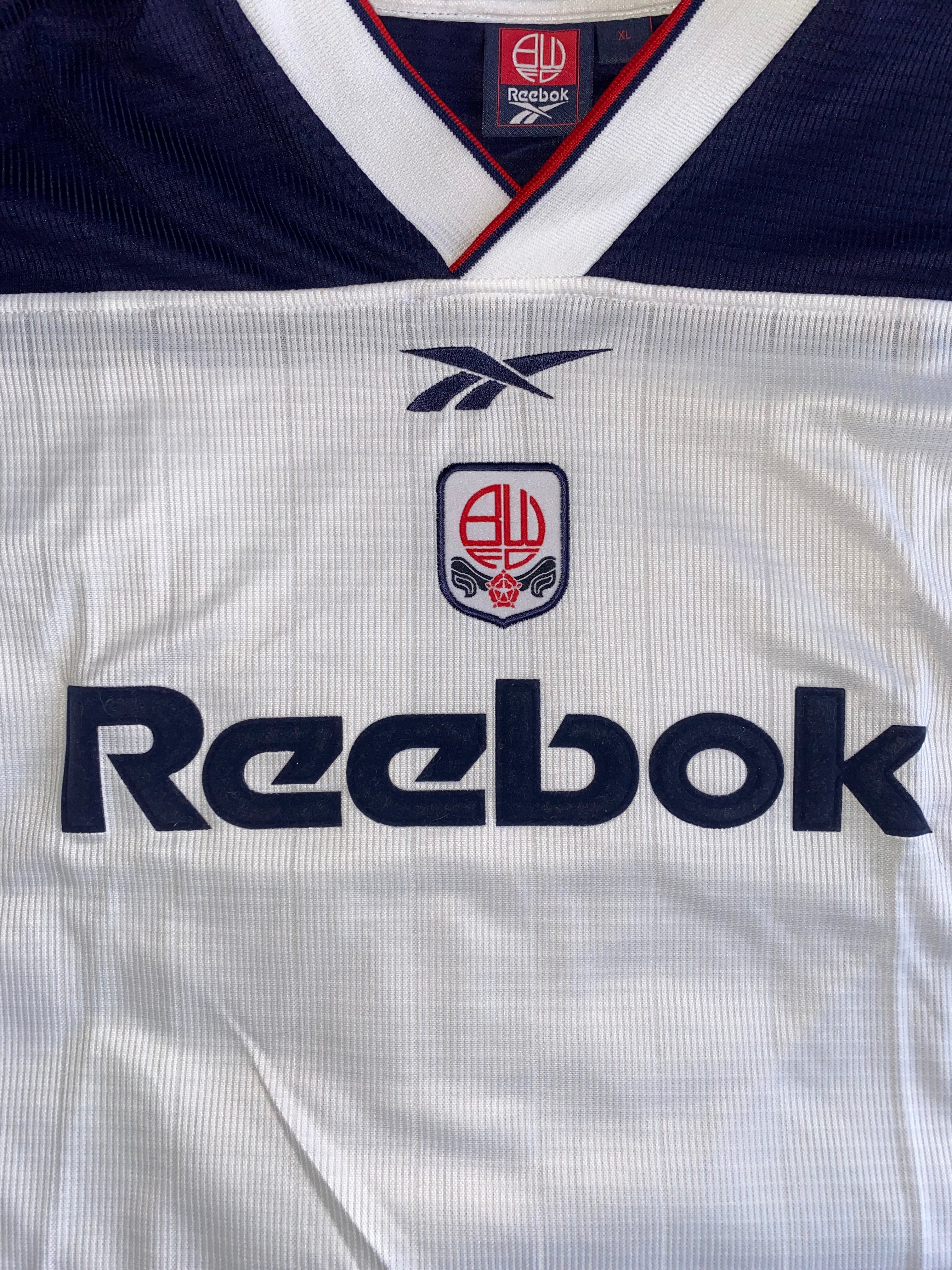 2000/01 BOLTON WANDERERS MATCH WORN HOME SHIRT (PHILLIPS #16)