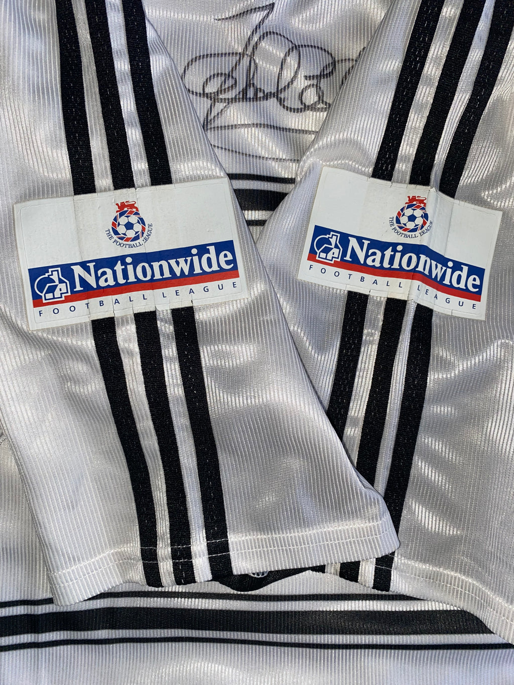 2000/01 FULHAM MATCH WORN ADIDAS HOME SHIRT (COLLINS 10)
