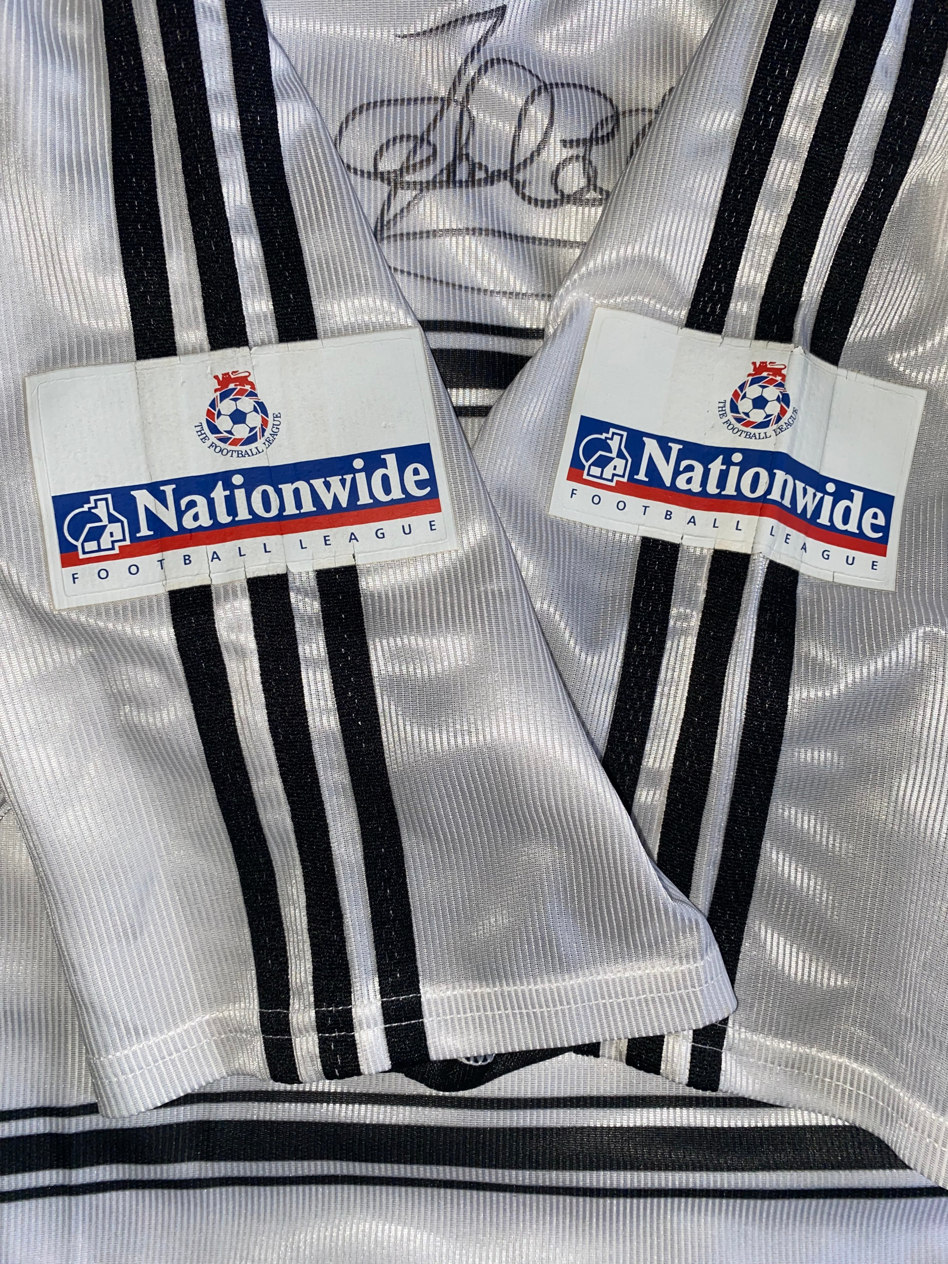 2000/01 FULHAM MATCH WORN ADIDAS HOME SHIRT (COLLINS 10)