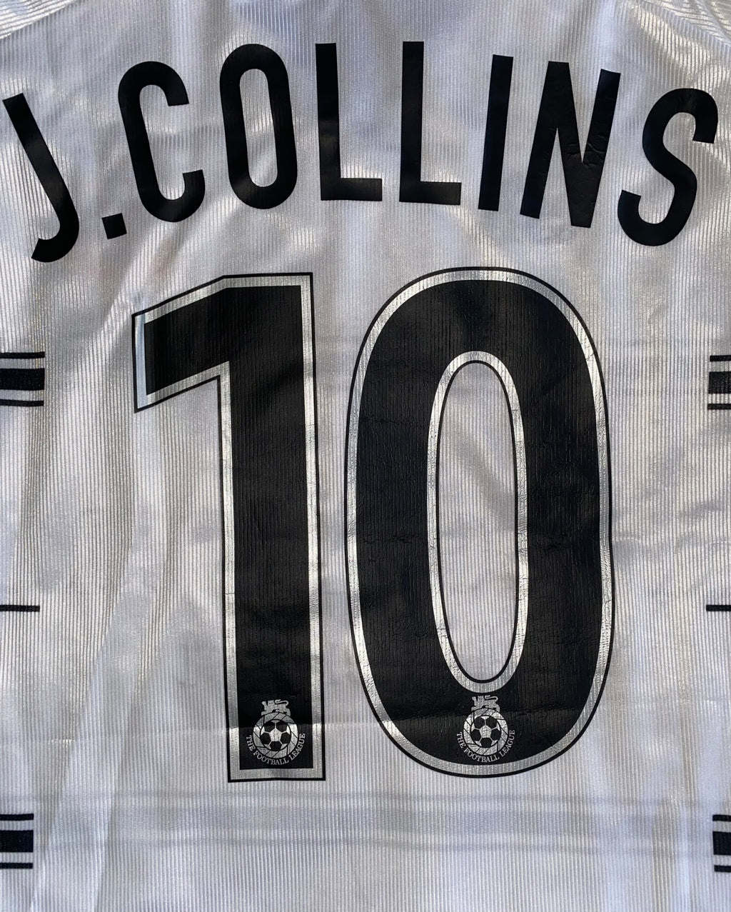 2000/01 FULHAM MATCH WORN ADIDAS HOME SHIRT (COLLINS 10)
